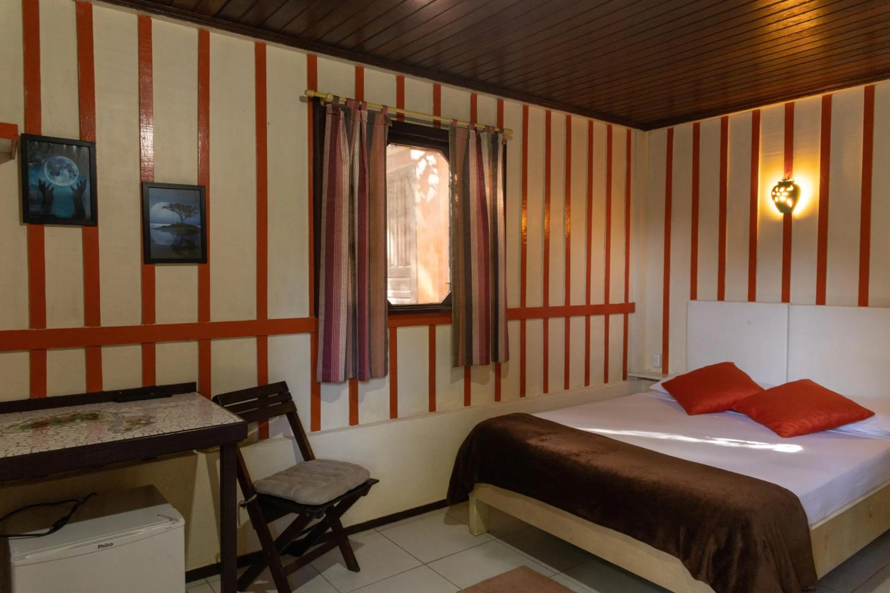 Bedroom, Bed in Pousada Recanto das Cores