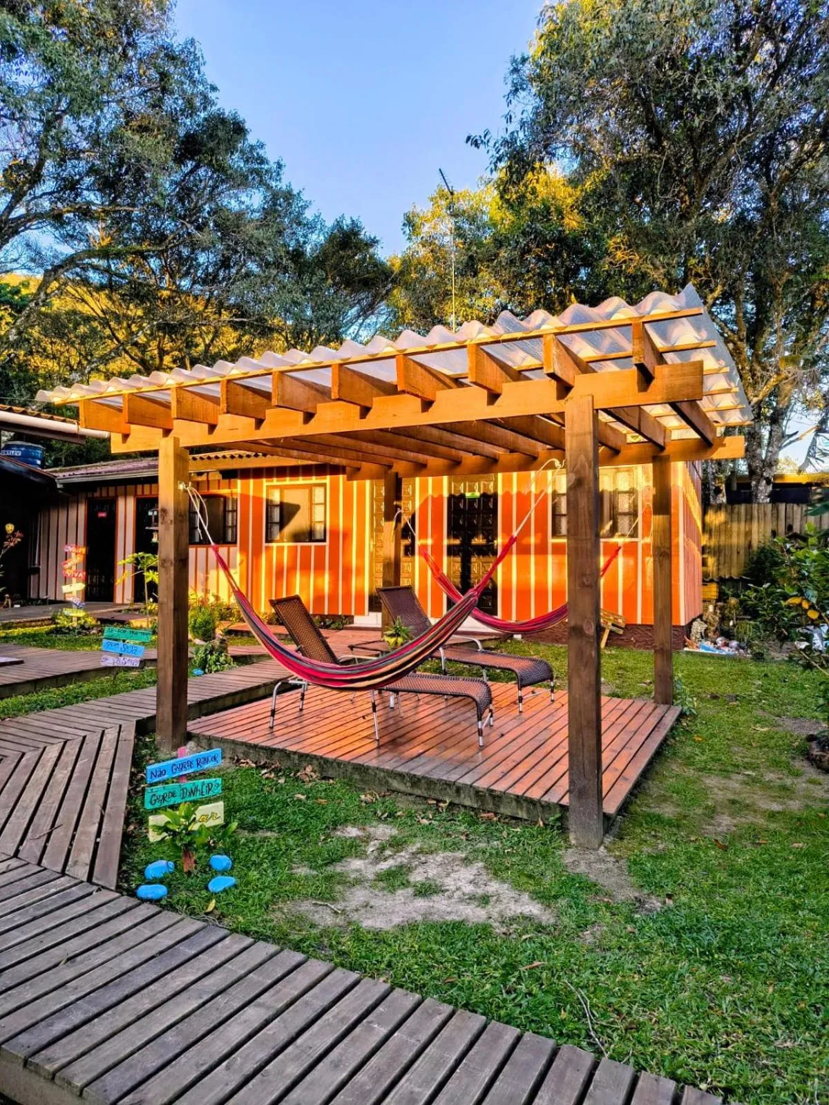 Property building in Pousada Recanto das Cores