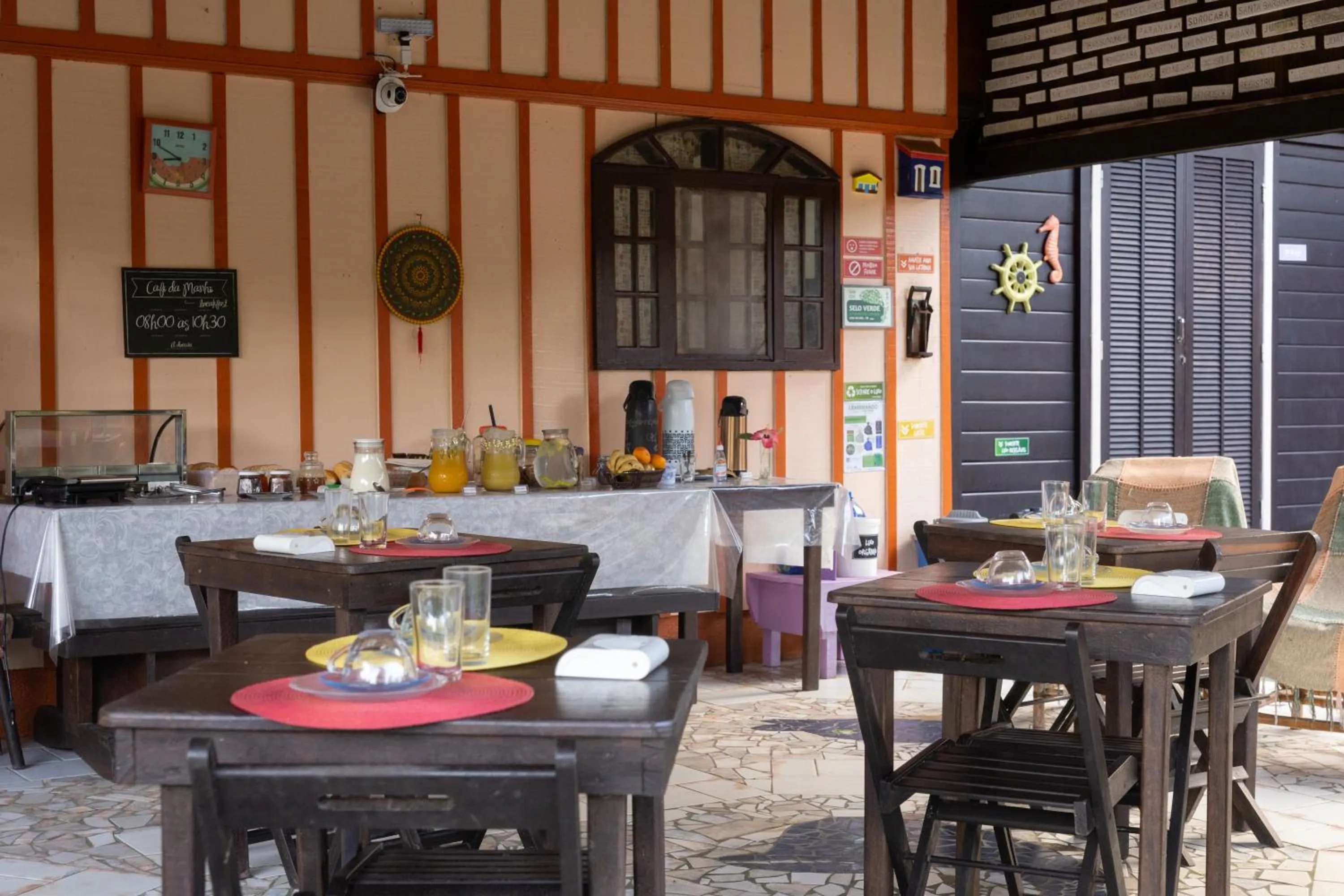 Breakfast in Pousada Recanto das Cores