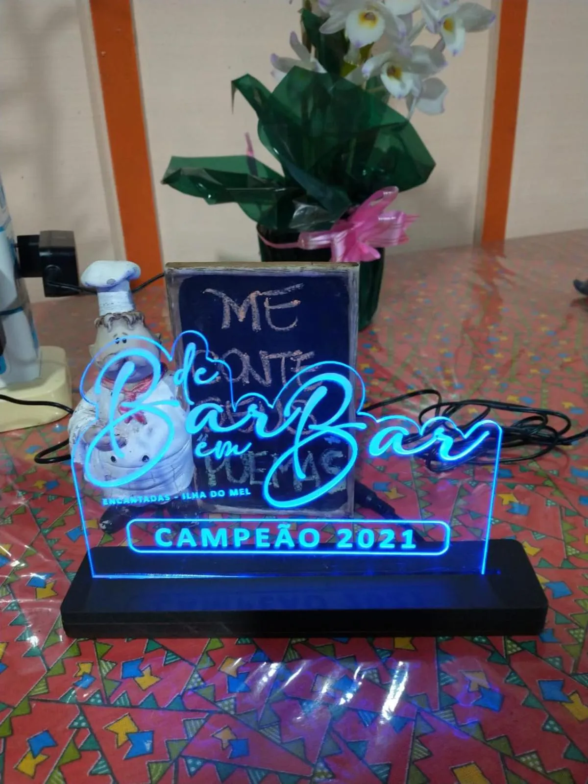 Logo/Certificate/Sign in Pousada Recanto das Cores