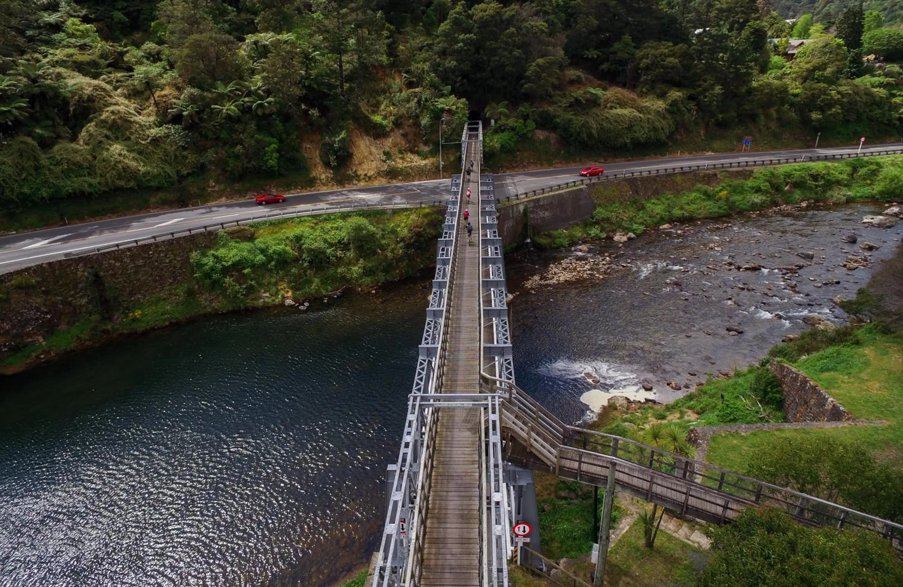 Cycling in Pedlars Motel