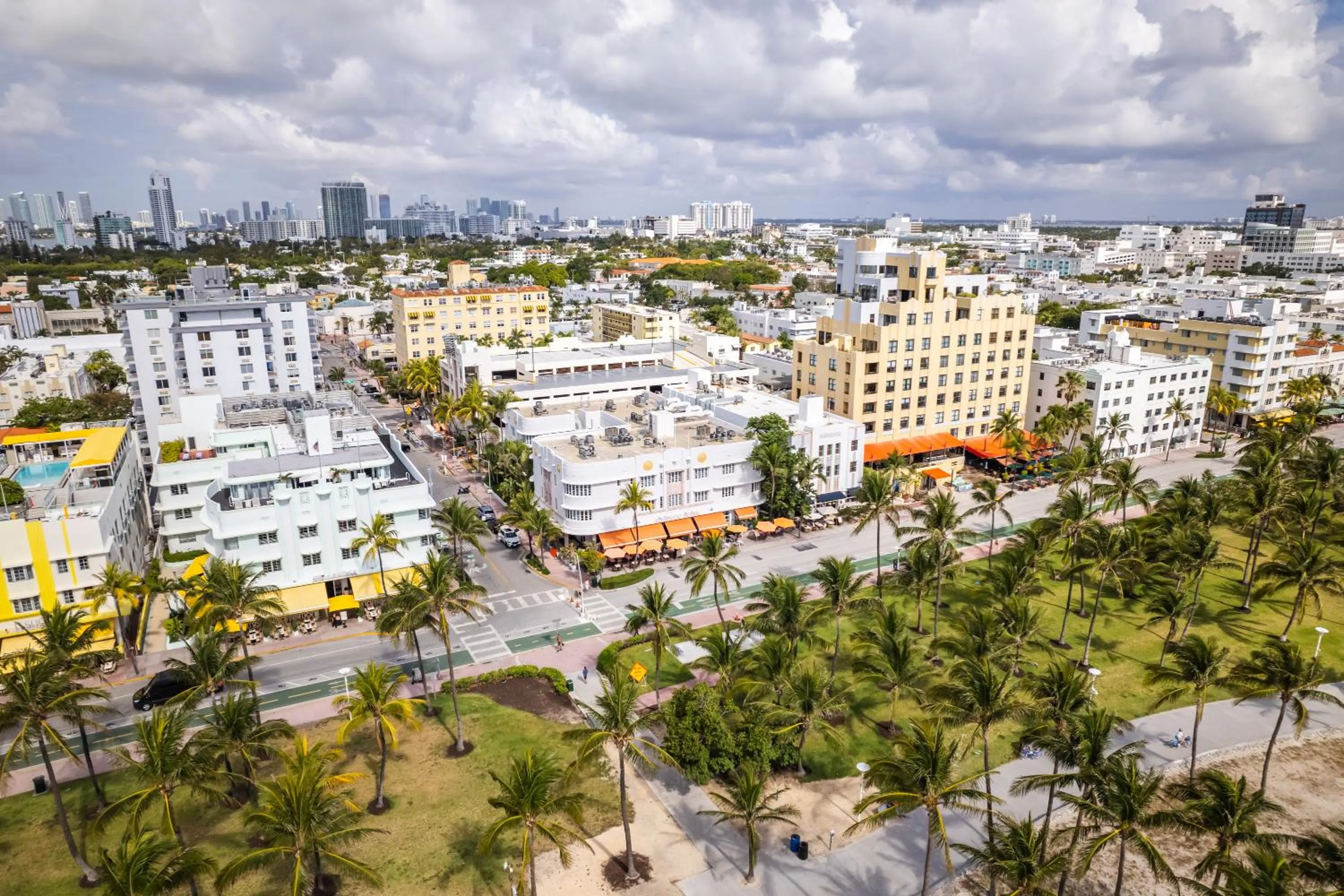Bird's eye view in Cardozo Hotel