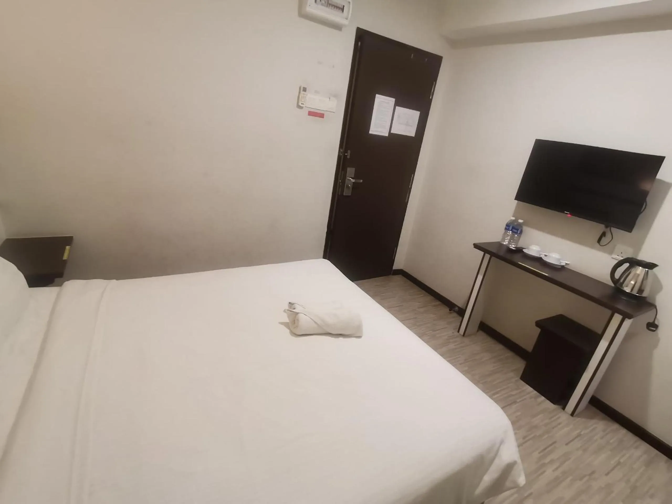 Bed in Grand Kapar Hotel Kuala Selangor