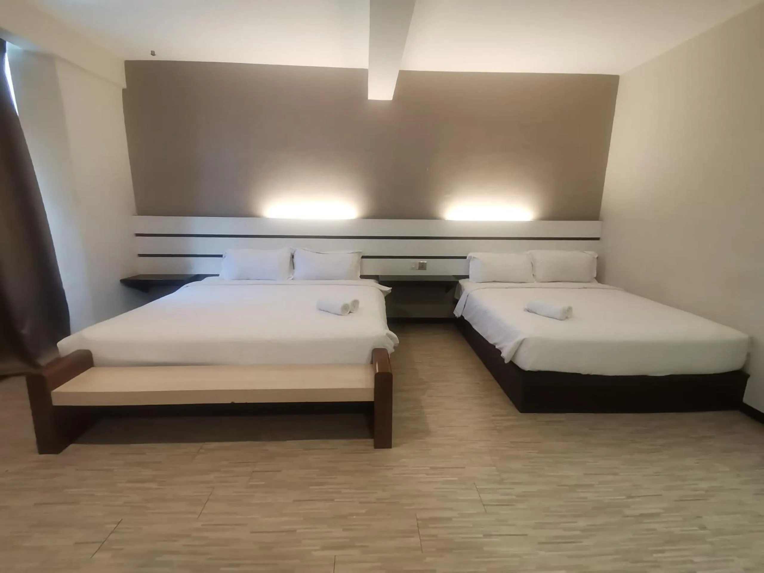 Bed in Grand Kapar Hotel Kuala Selangor