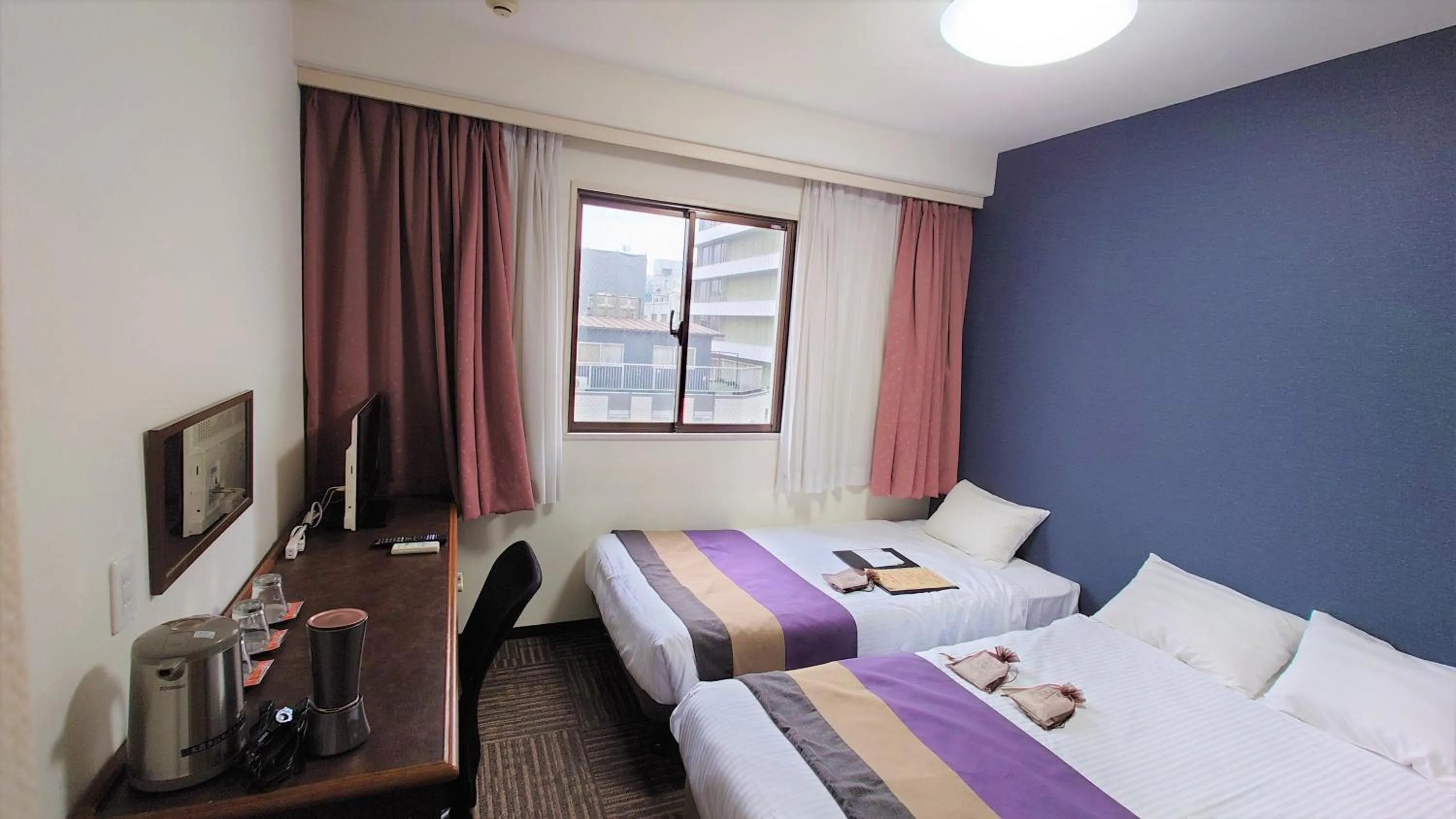 Bed in Hotel Area One Oita