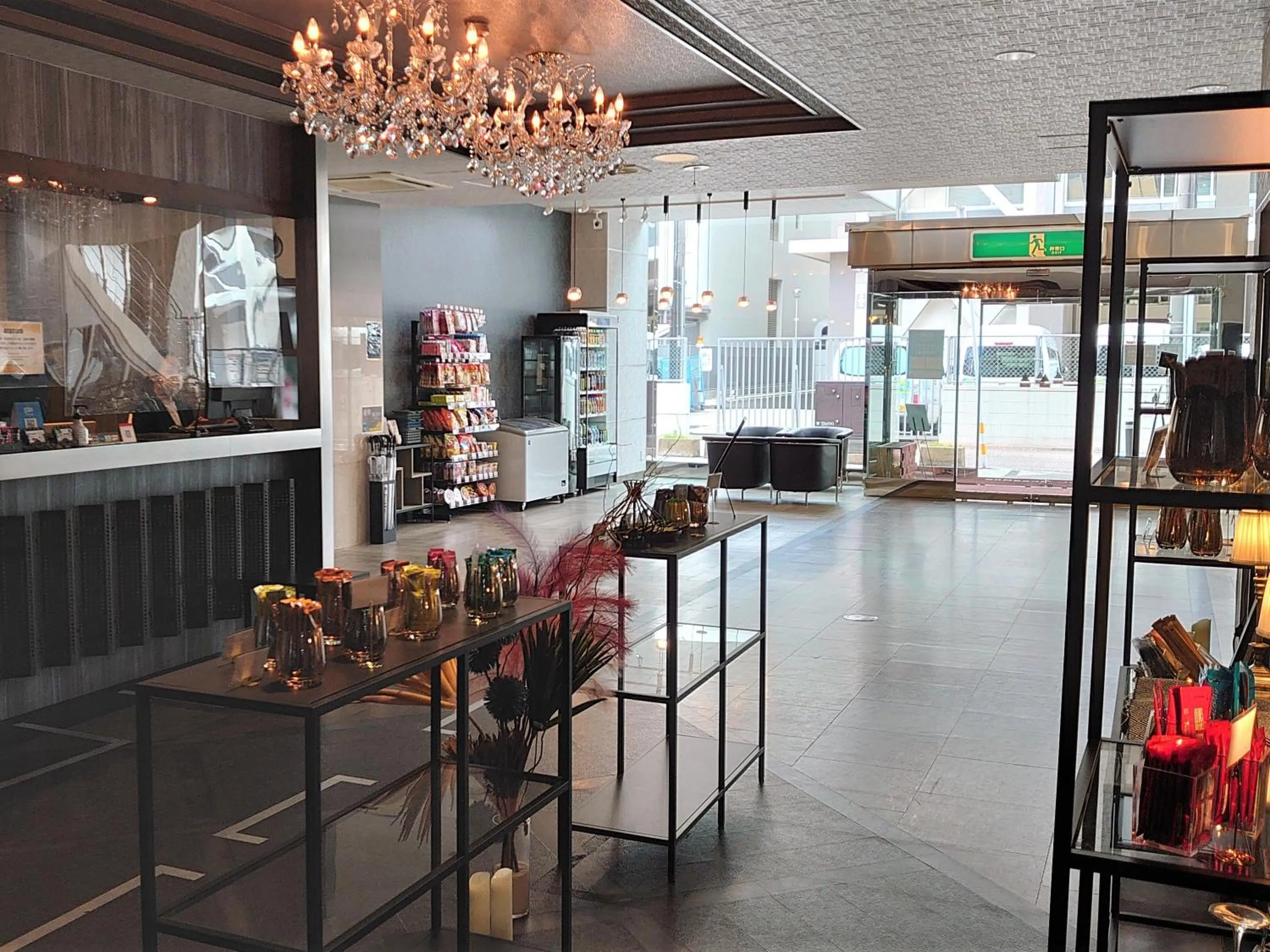 Lobby or reception in Hotel Area One Oita