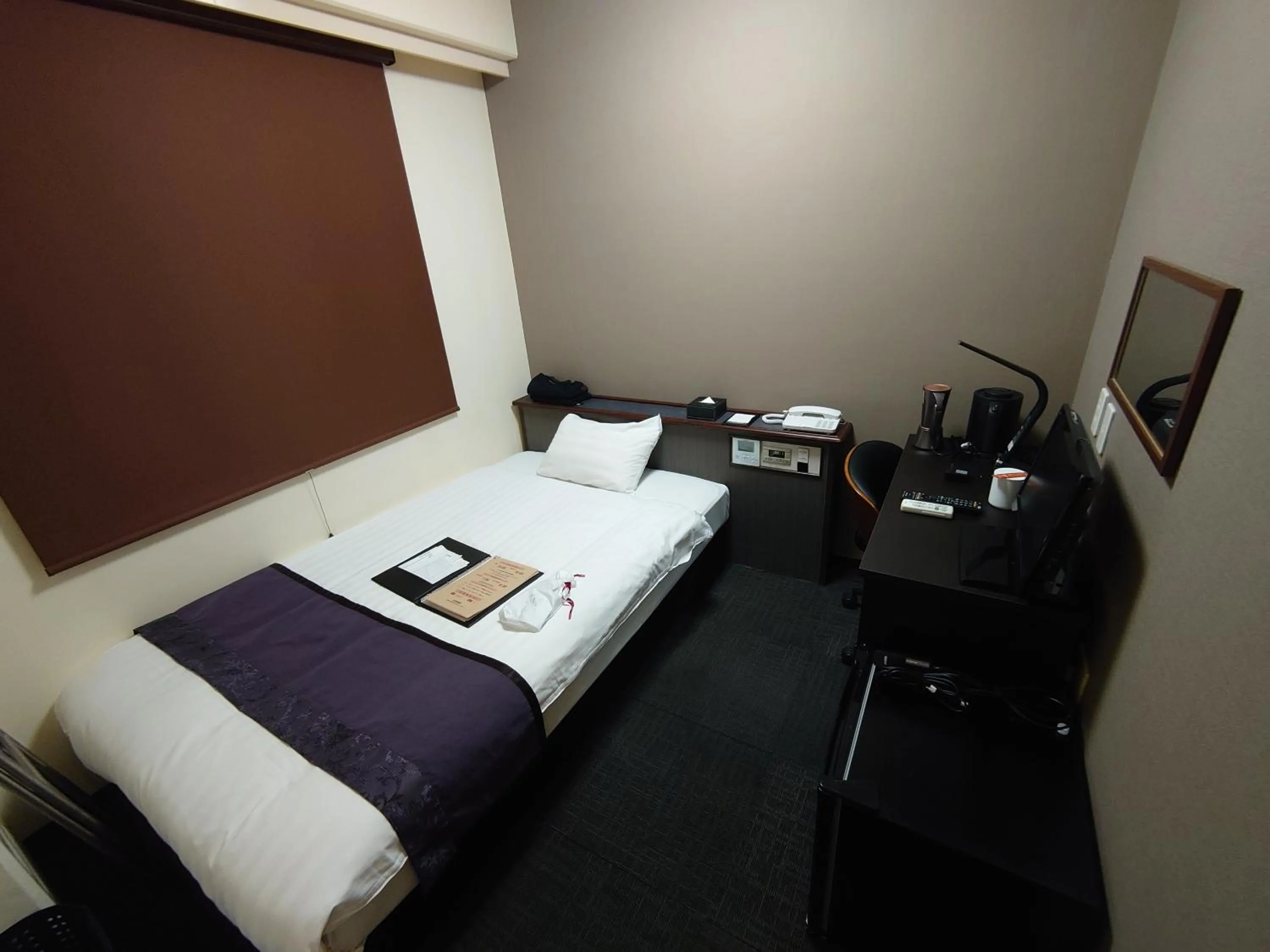 Bed in Hotel Area One Oita