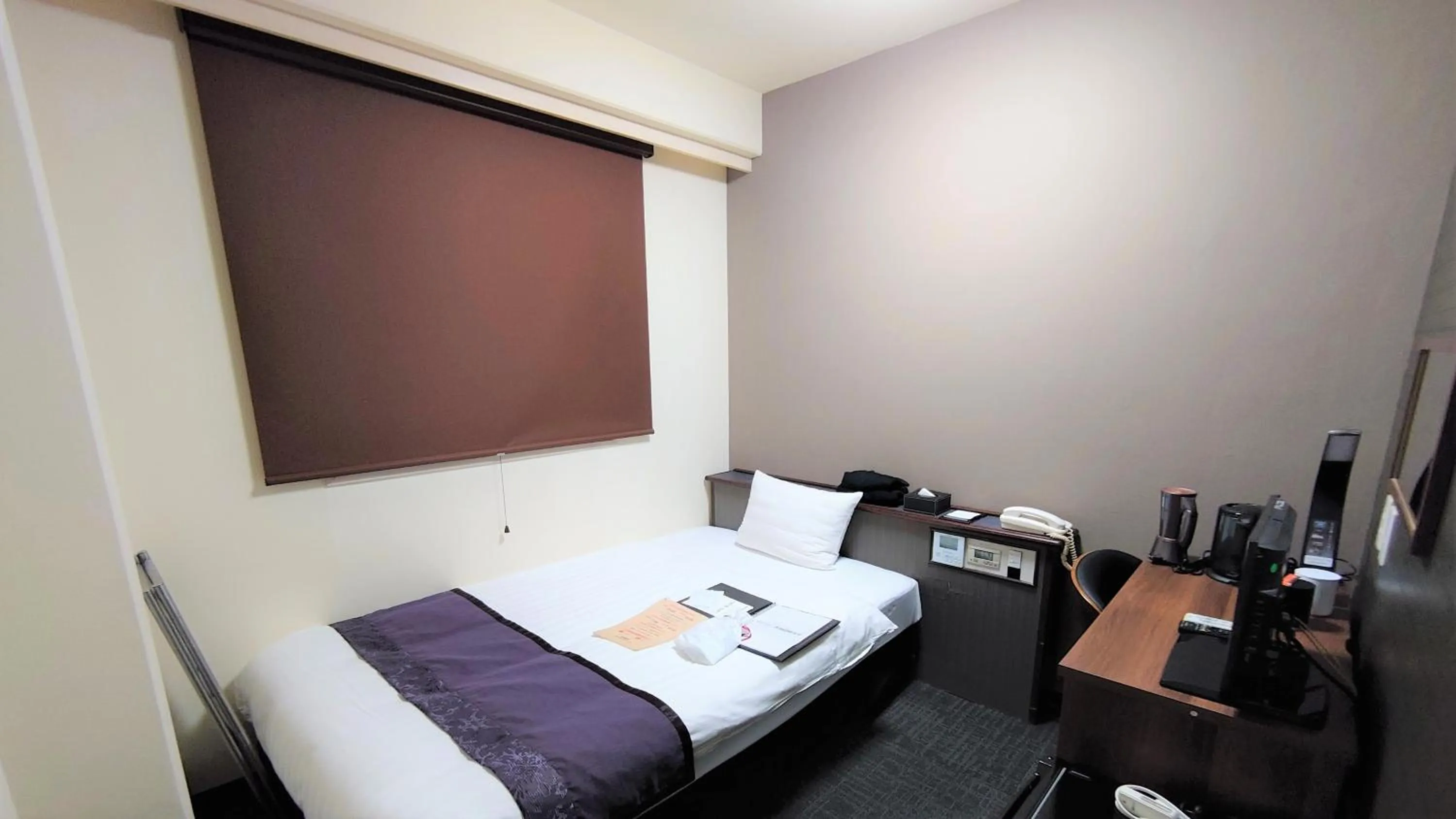 Bed in Hotel Area One Oita