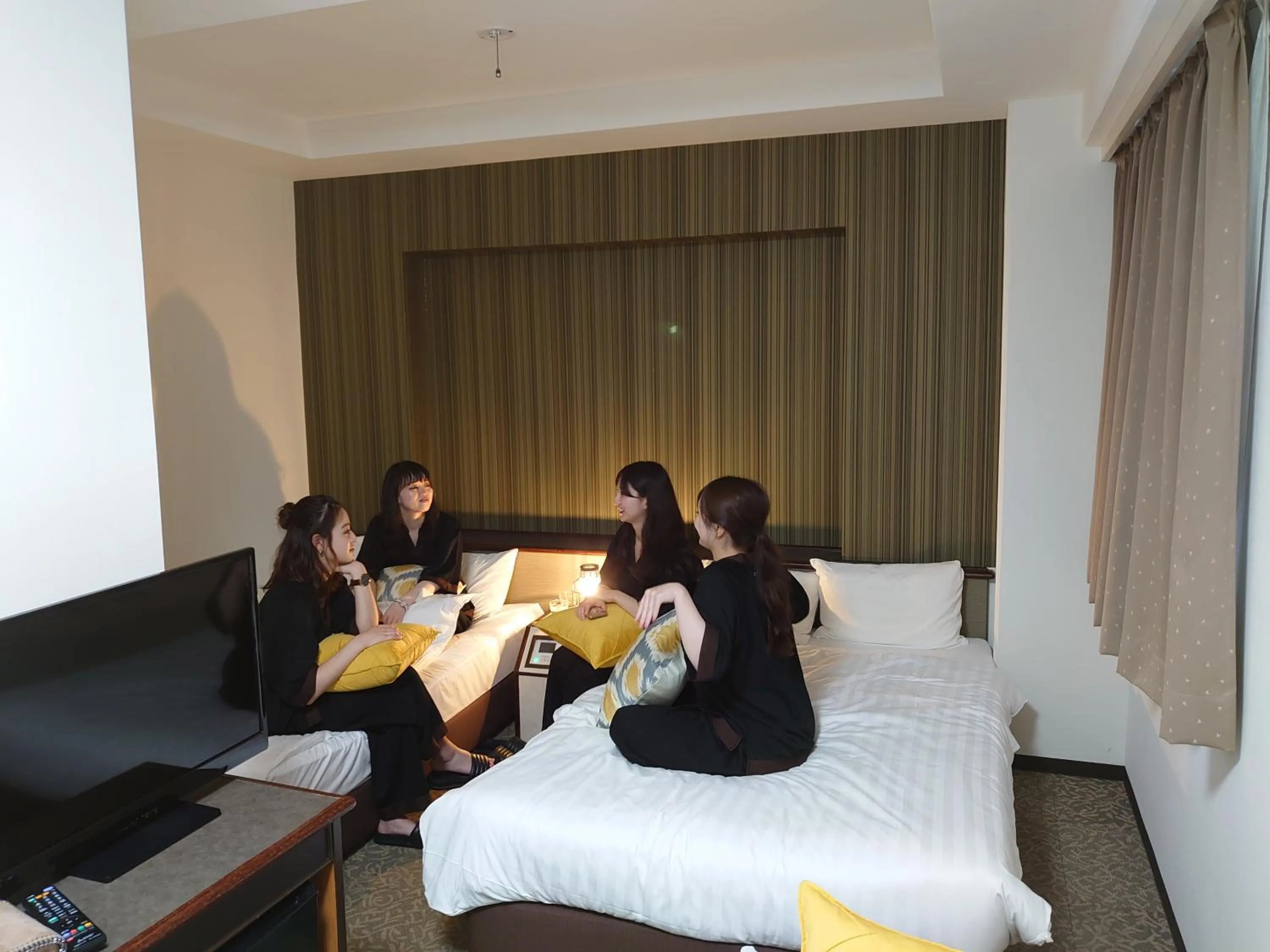 People in Hotel Area One Oita