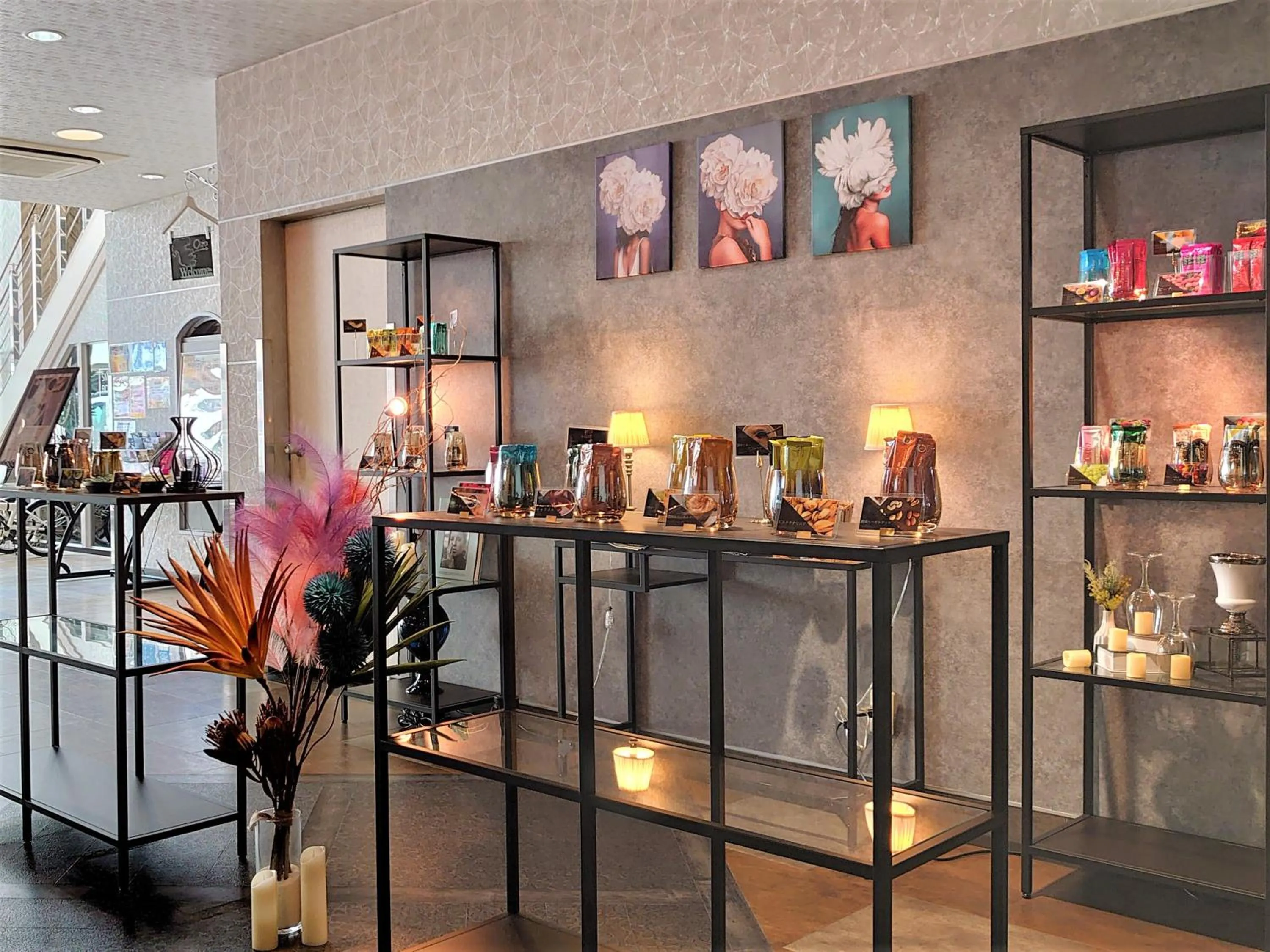 Food and drinks in Hotel Area One Oita