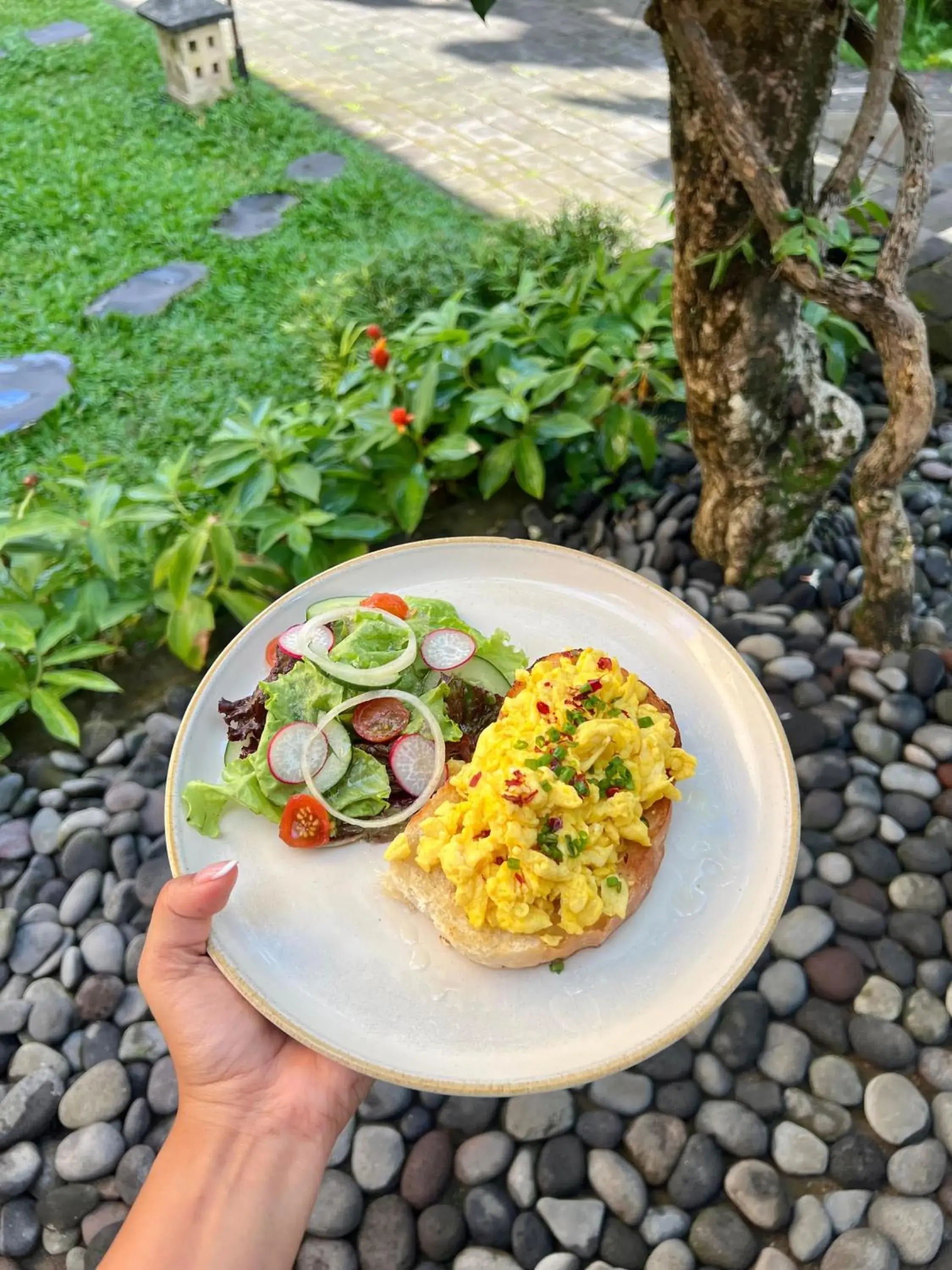 Breakfast in Kubu Bali Baik Villa & Resort - CHSE Certified Breakfast in Kubu Bali Baik Villa & Resort - CHSE Certified