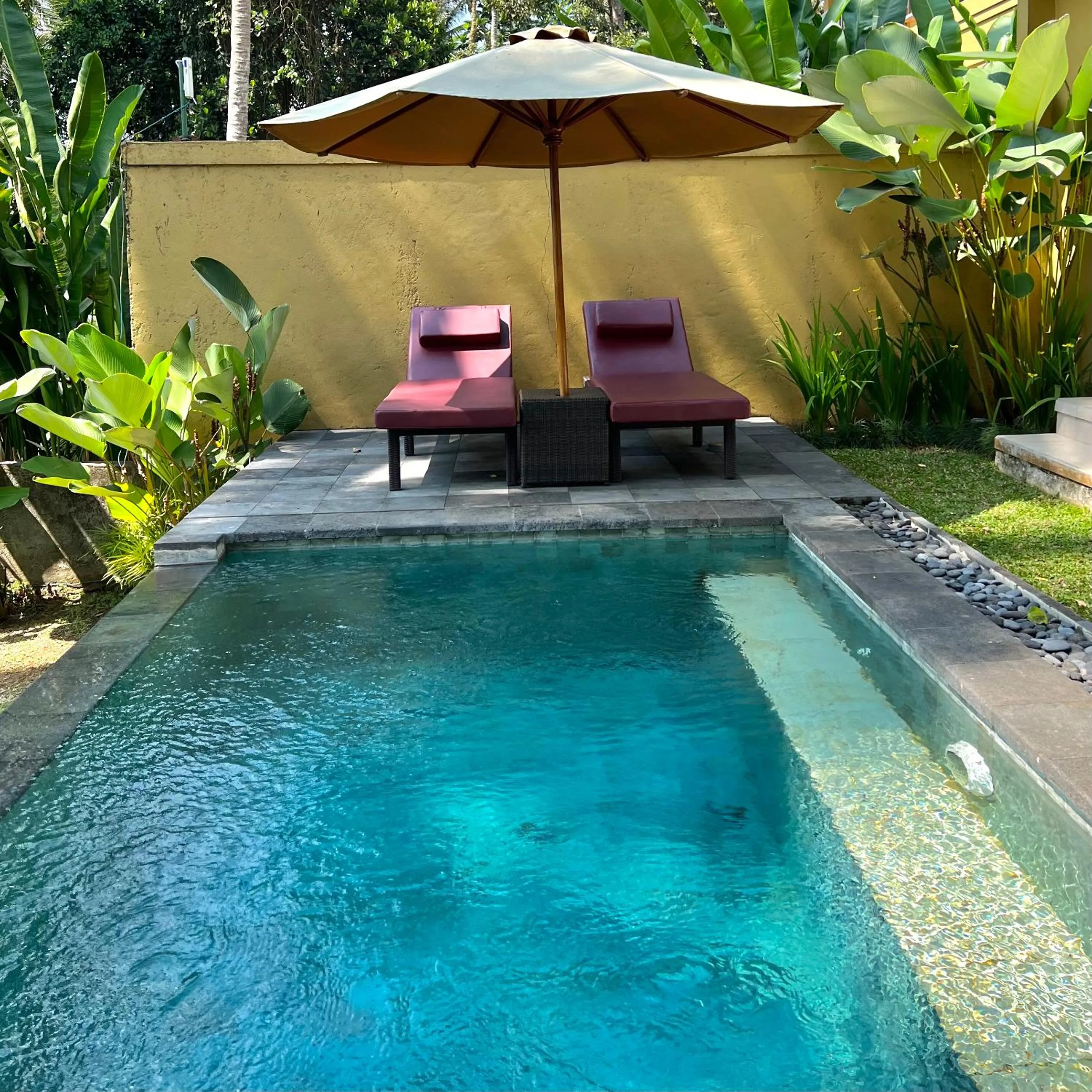 Swimming pool in Kubu Bali Baik Villa & Resort - CHSE Certified