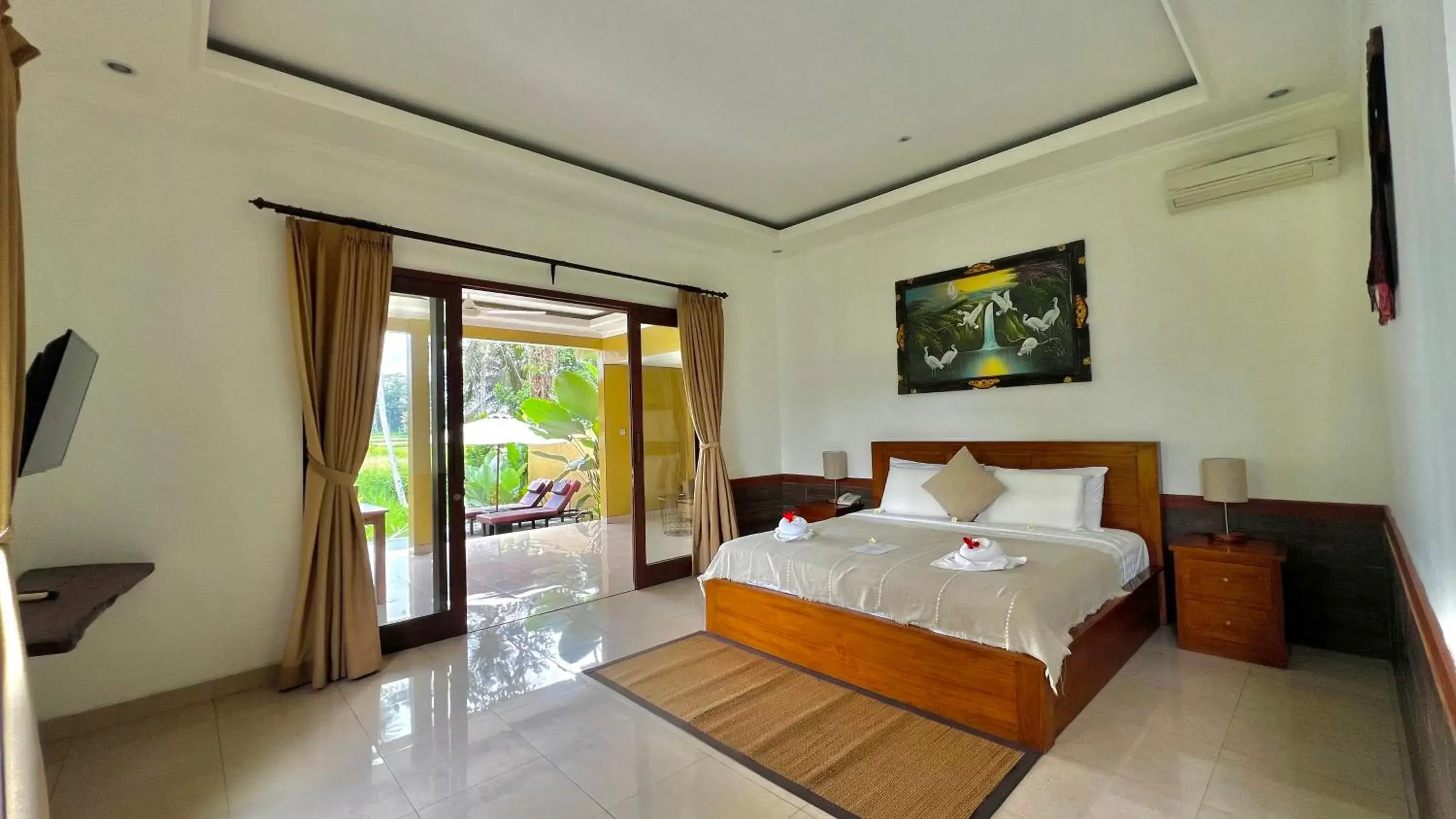 View (from property/room), Bed in Kubu Bali Baik Villa & Resort - CHSE Certified View (from property/room), Bed in Kubu Bali Baik Villa & Resort - CHSE Certified