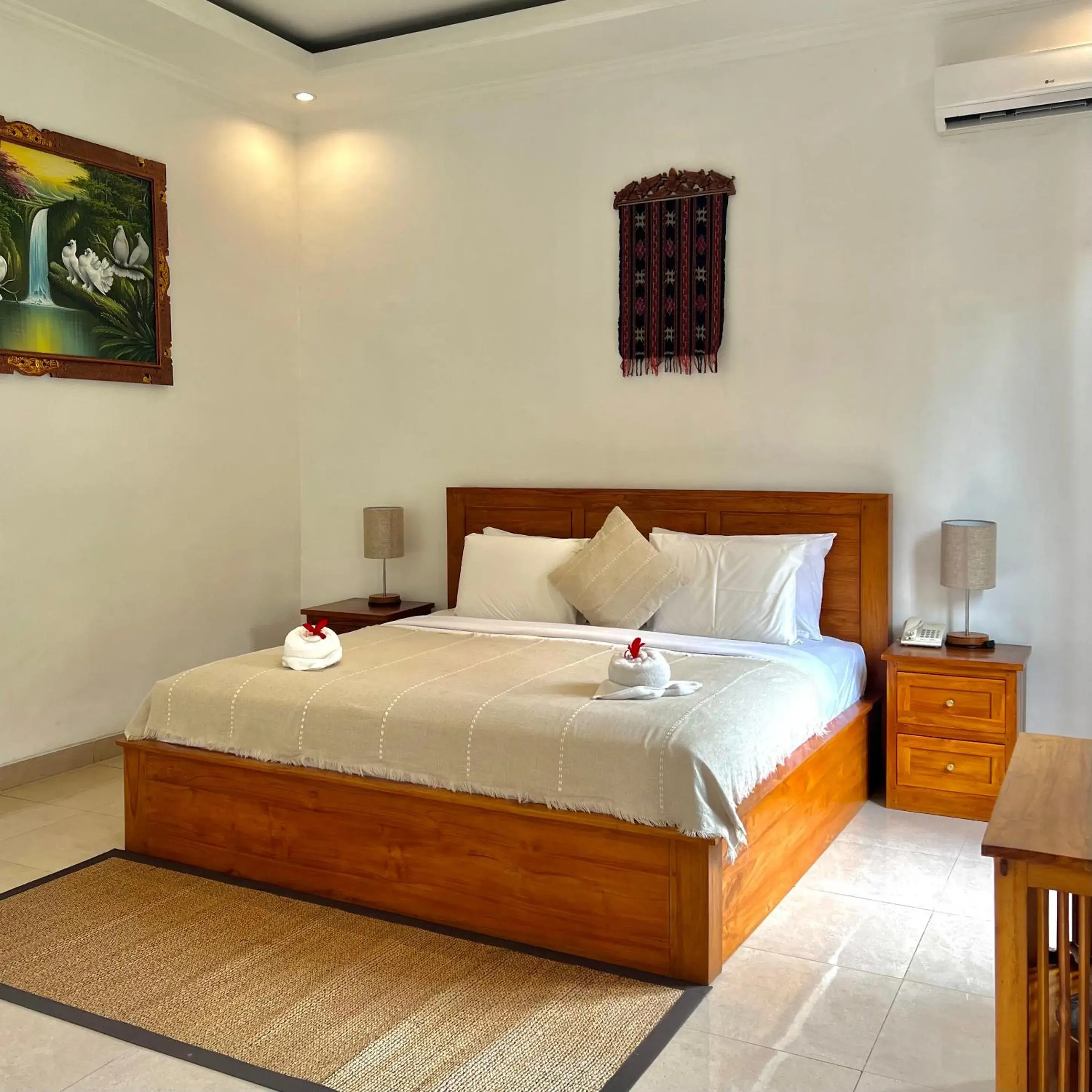Bed in Kubu Bali Baik Villa & Resort - CHSE Certified Bed in Kubu Bali Baik Villa & Resort - CHSE Certified