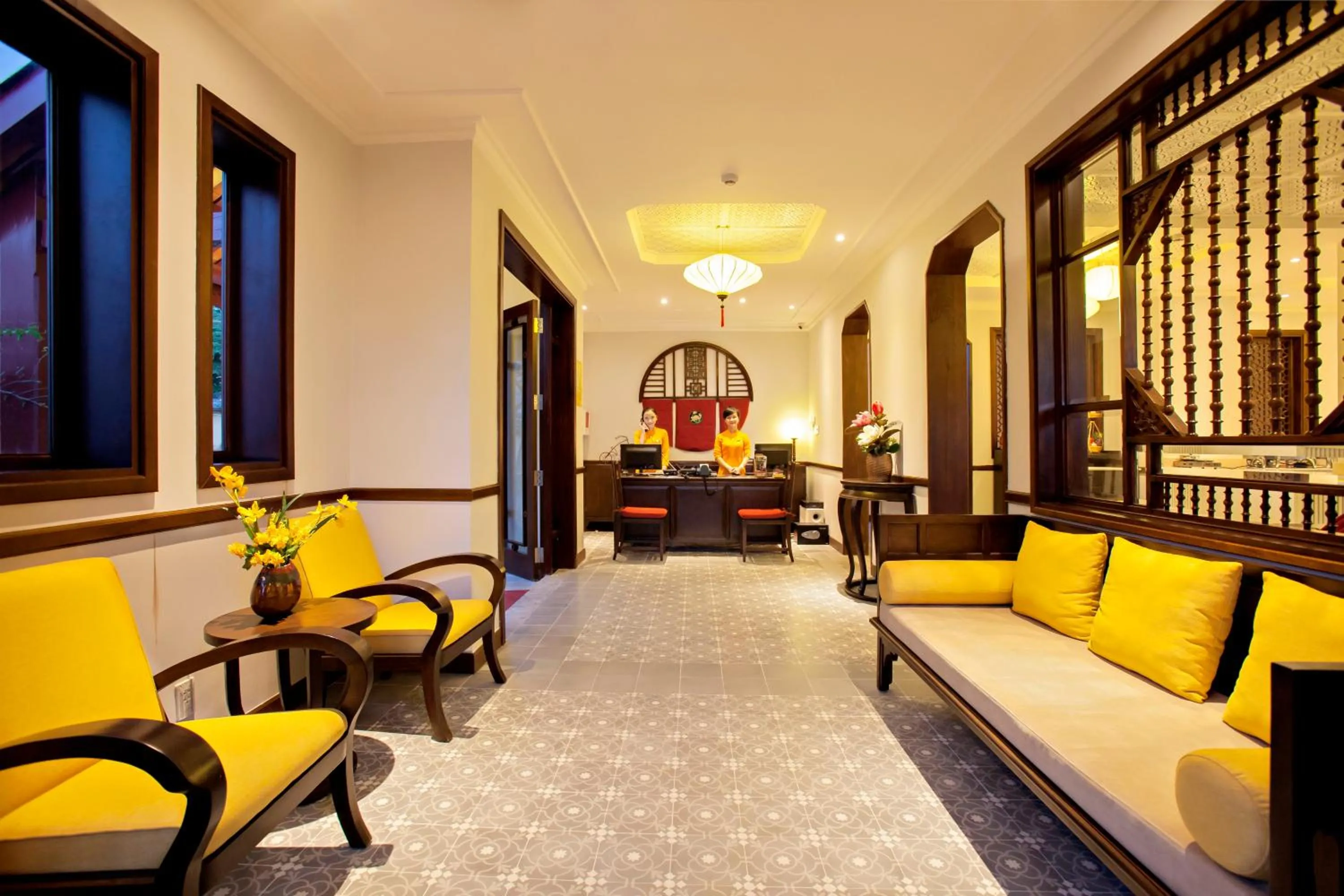 Lobby or reception in Cozy Hoian Villas Boutique Hotel