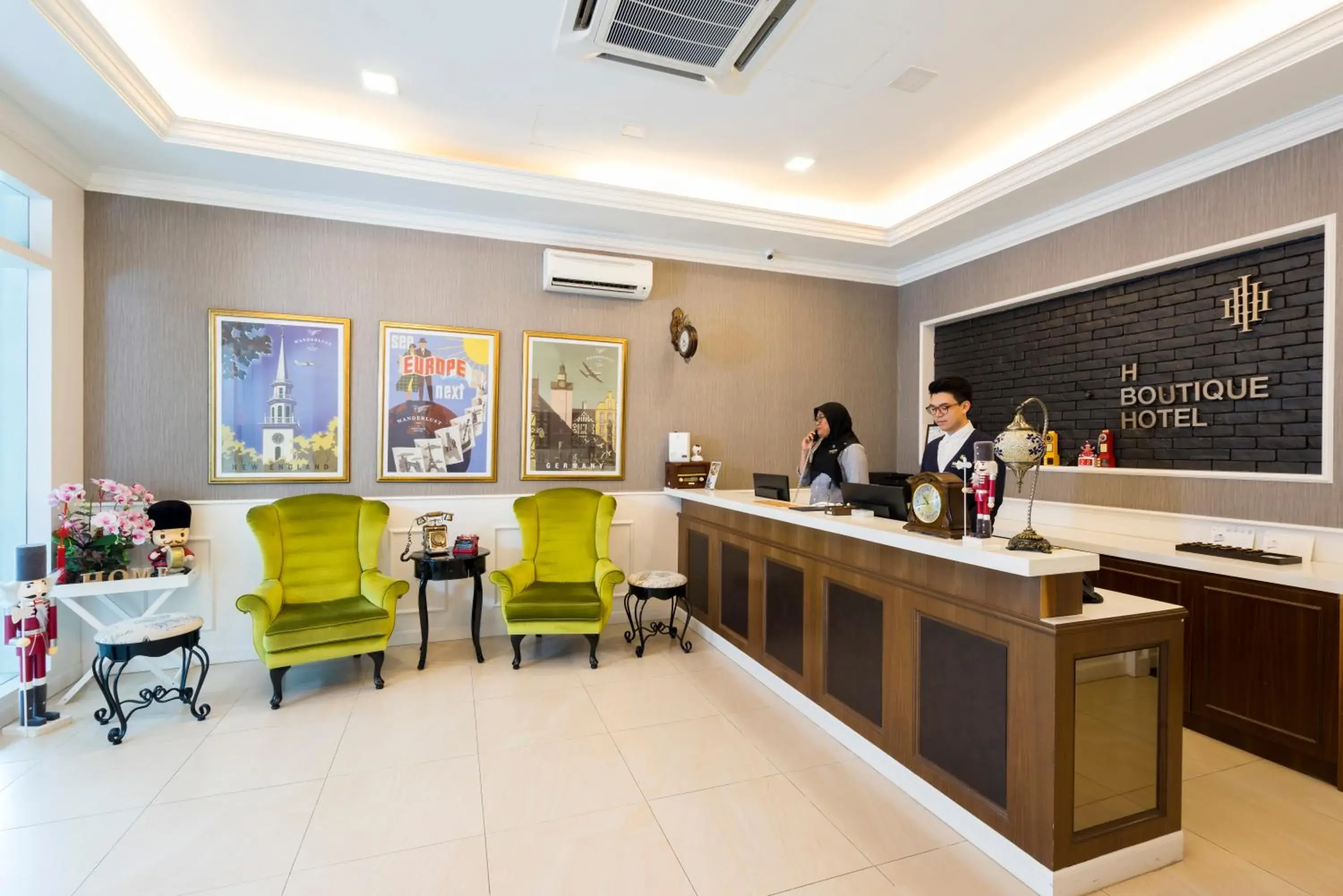 Lobby or reception in H Boutique Hotel Sri Petaling Lobby or reception in H Boutique Hotel Sri Petaling