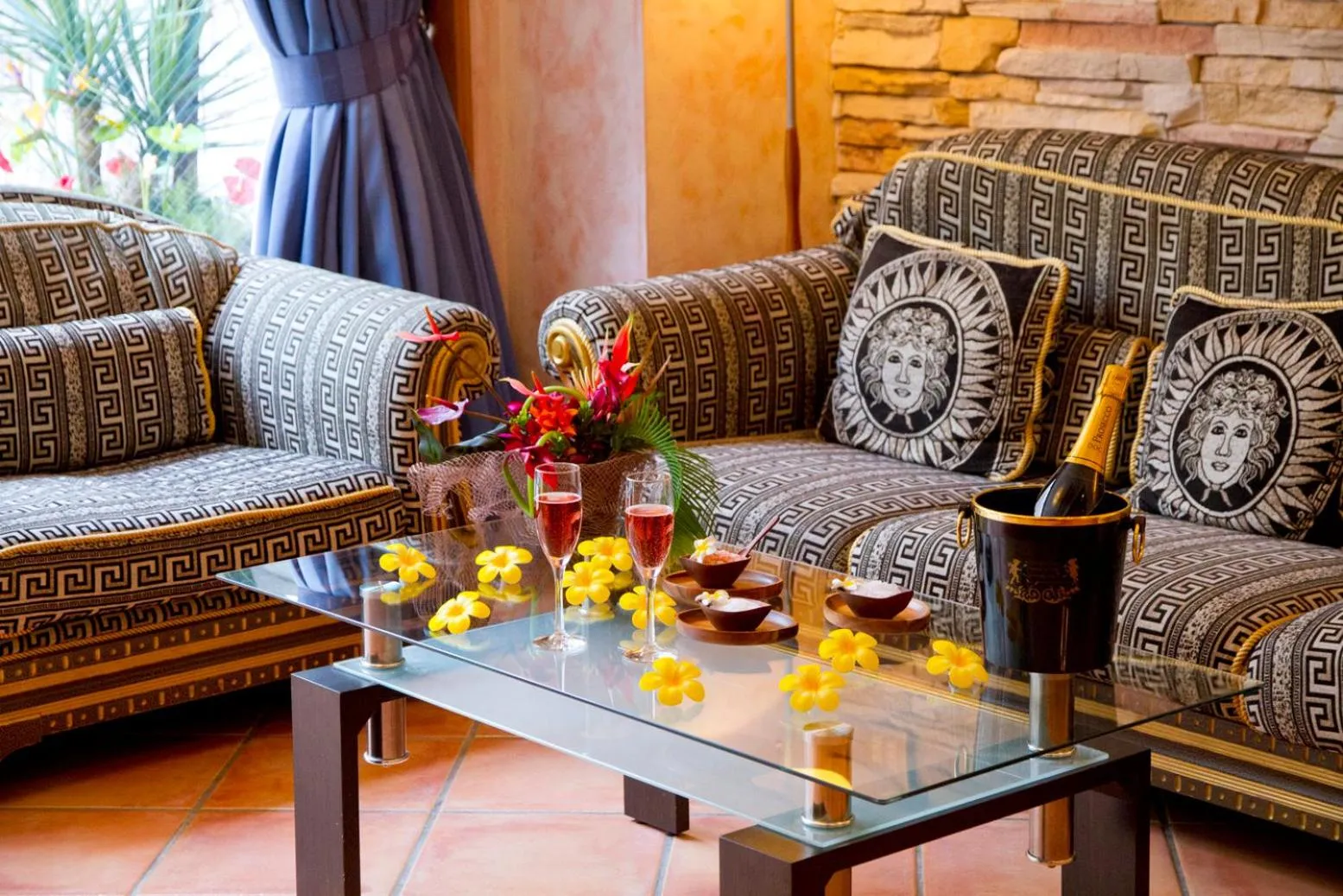 Living room in Hotel Grand Garden (Adult Only)