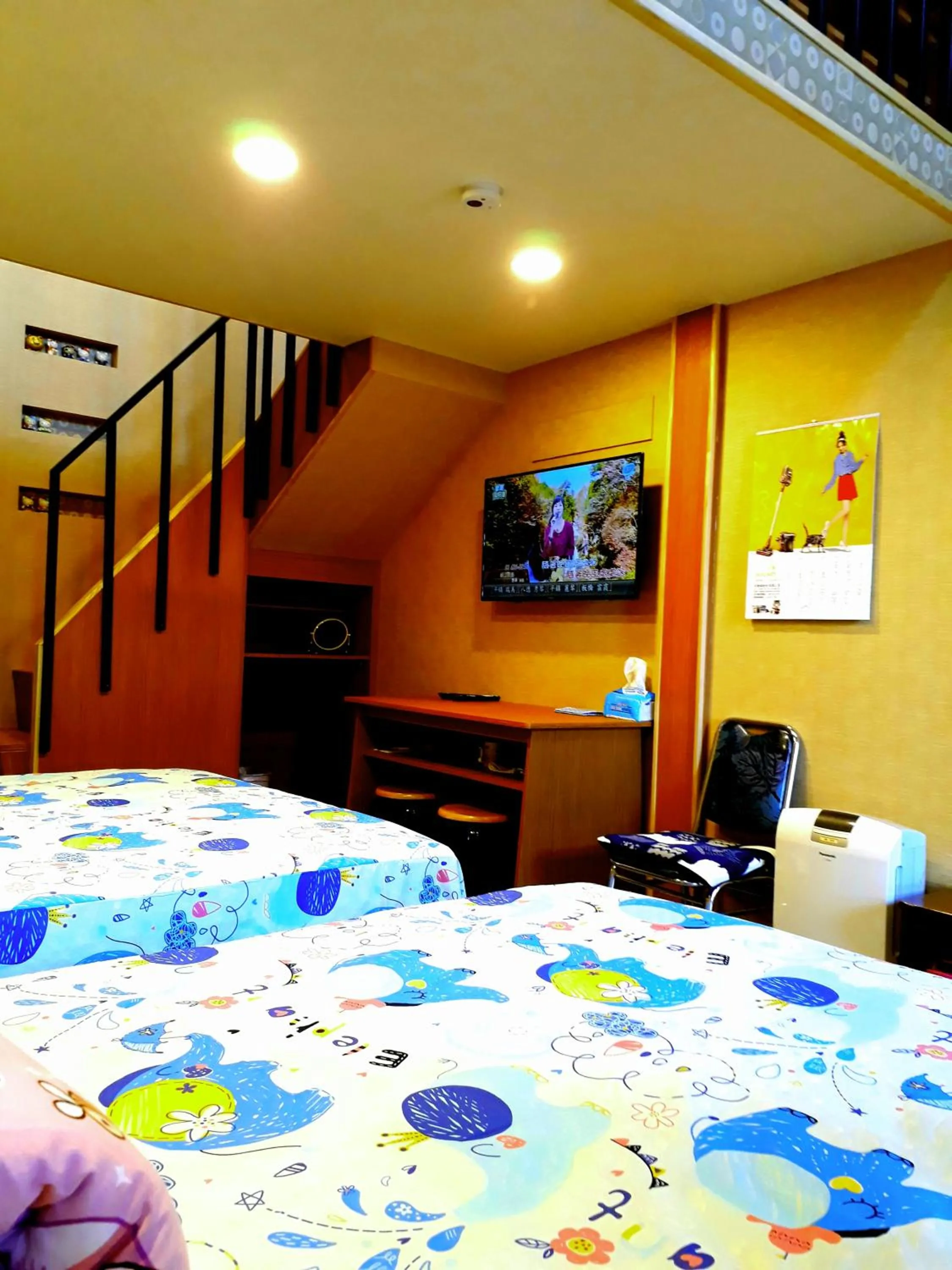 Family Room with Side Sea View in Yun Cheng Homestay