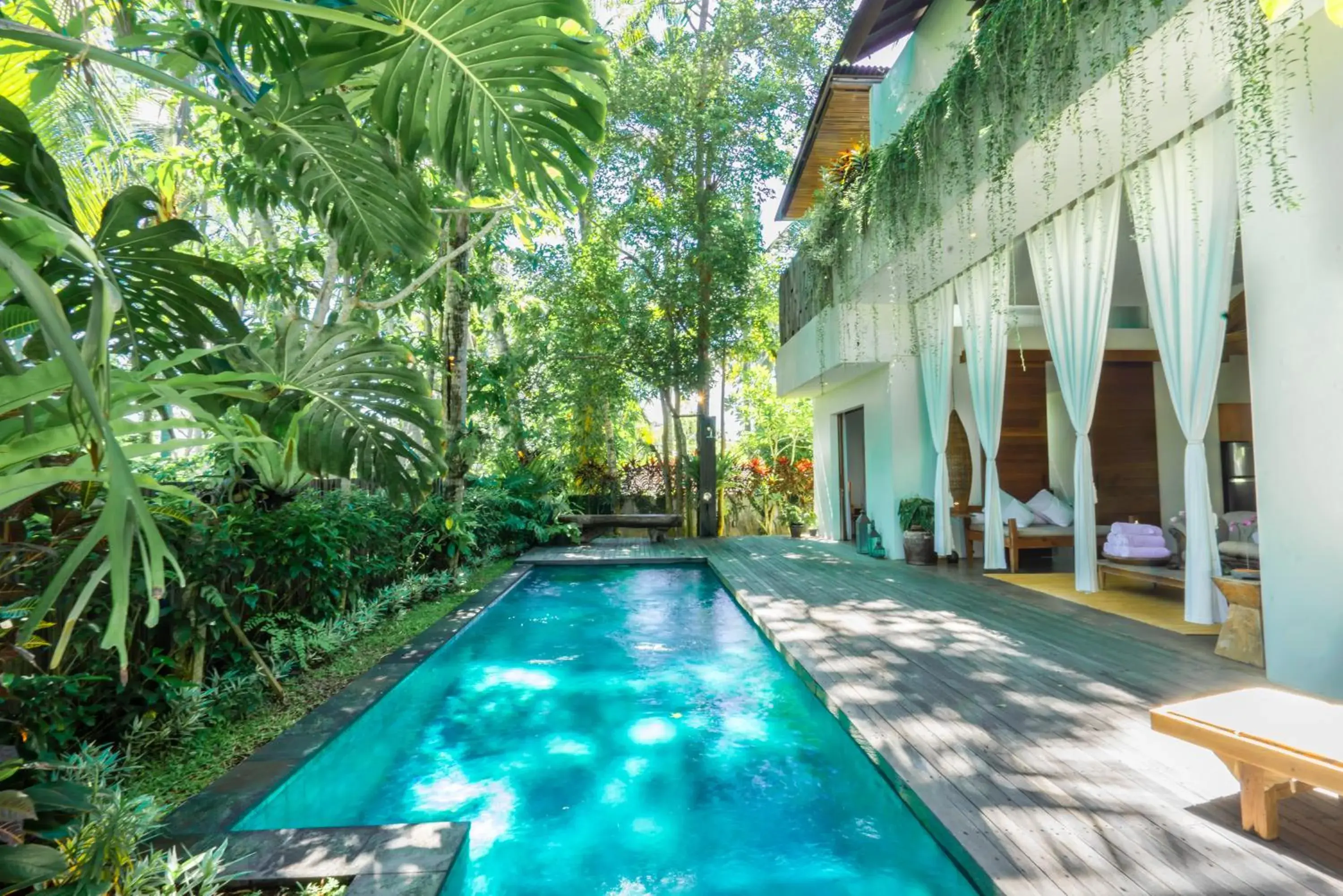 Swimming pool in De Ubud Villas & Spa Swimming pool in De Ubud Villas & Spa