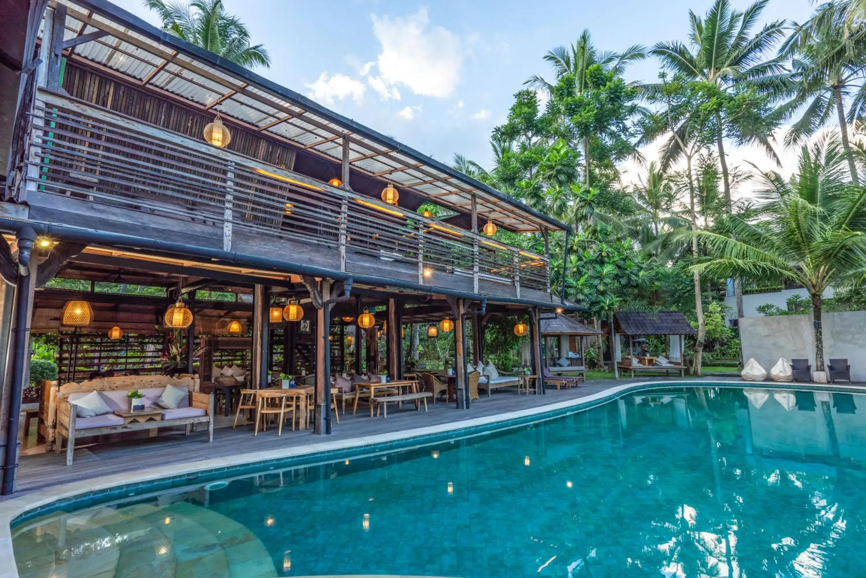 Swimming pool in De Ubud Villas & Spa Swimming pool in De Ubud Villas & Spa