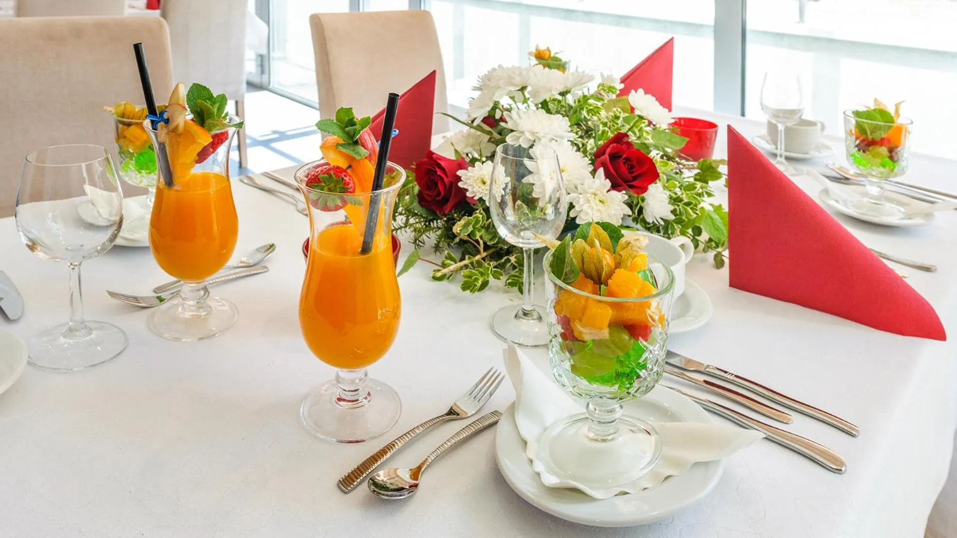 Food and drinks in Hotel Zorza