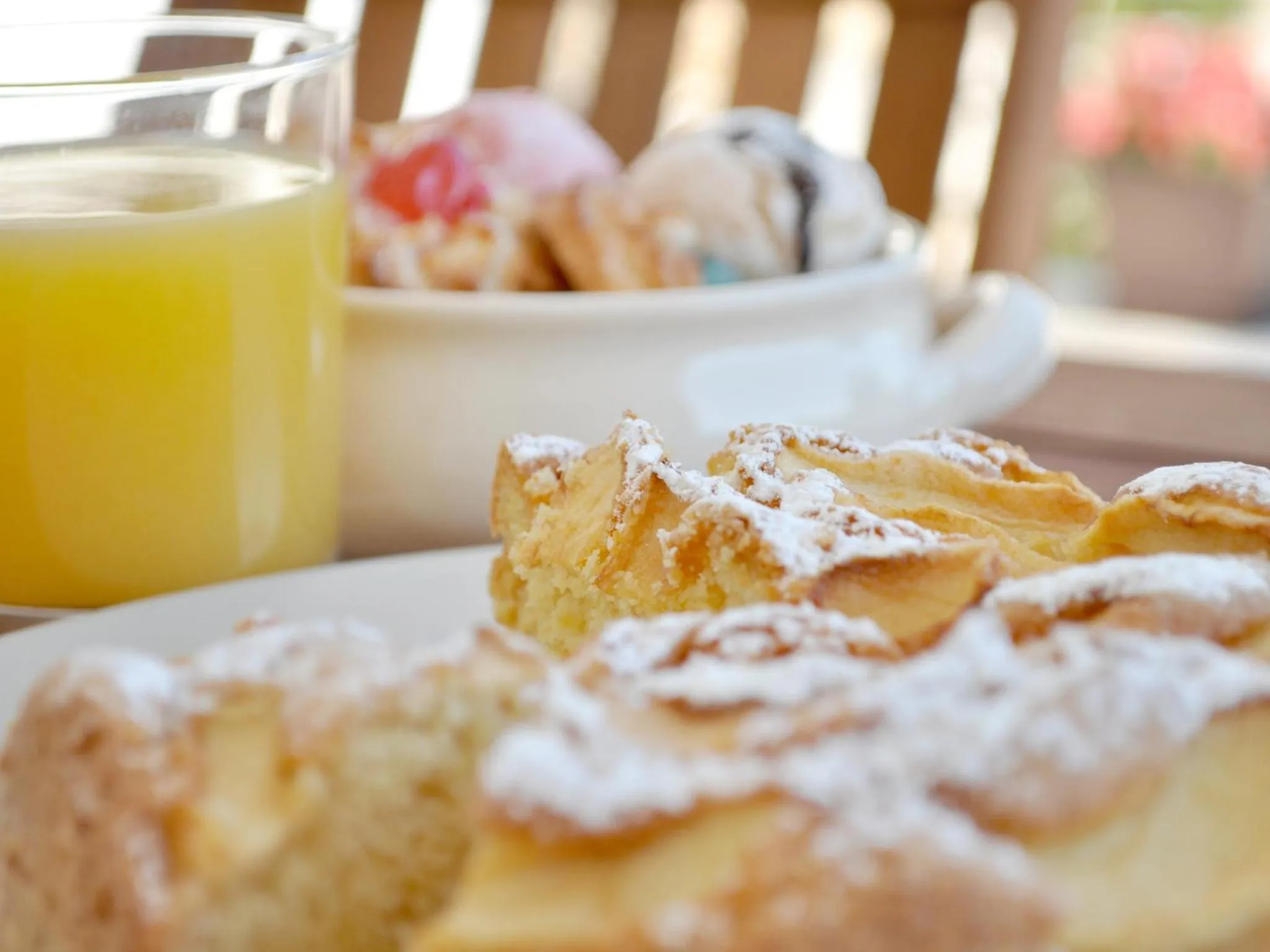 Italian breakfast in B&B Lamie Di Olimpia