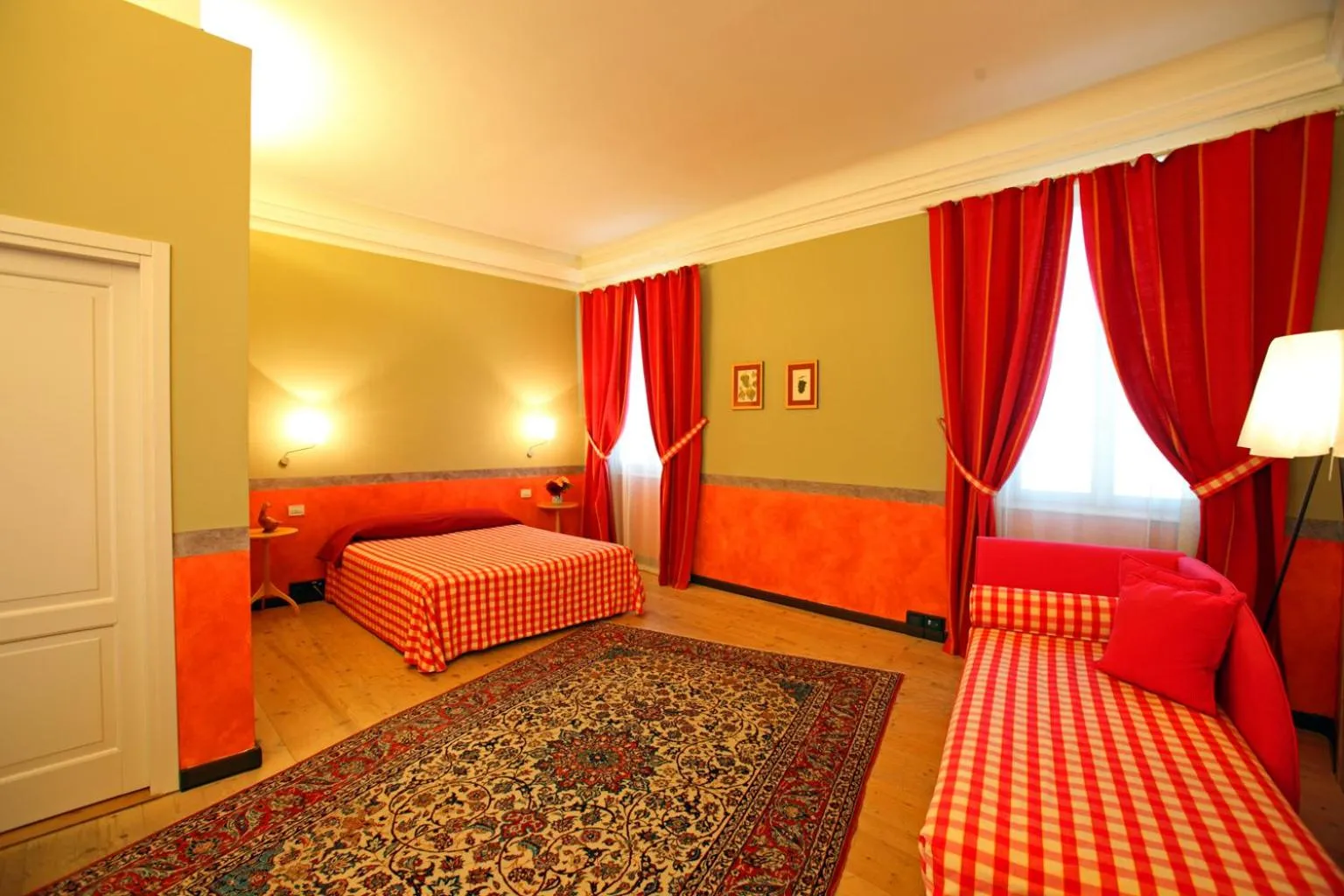 Bedroom, Bed in Villa Dragoni