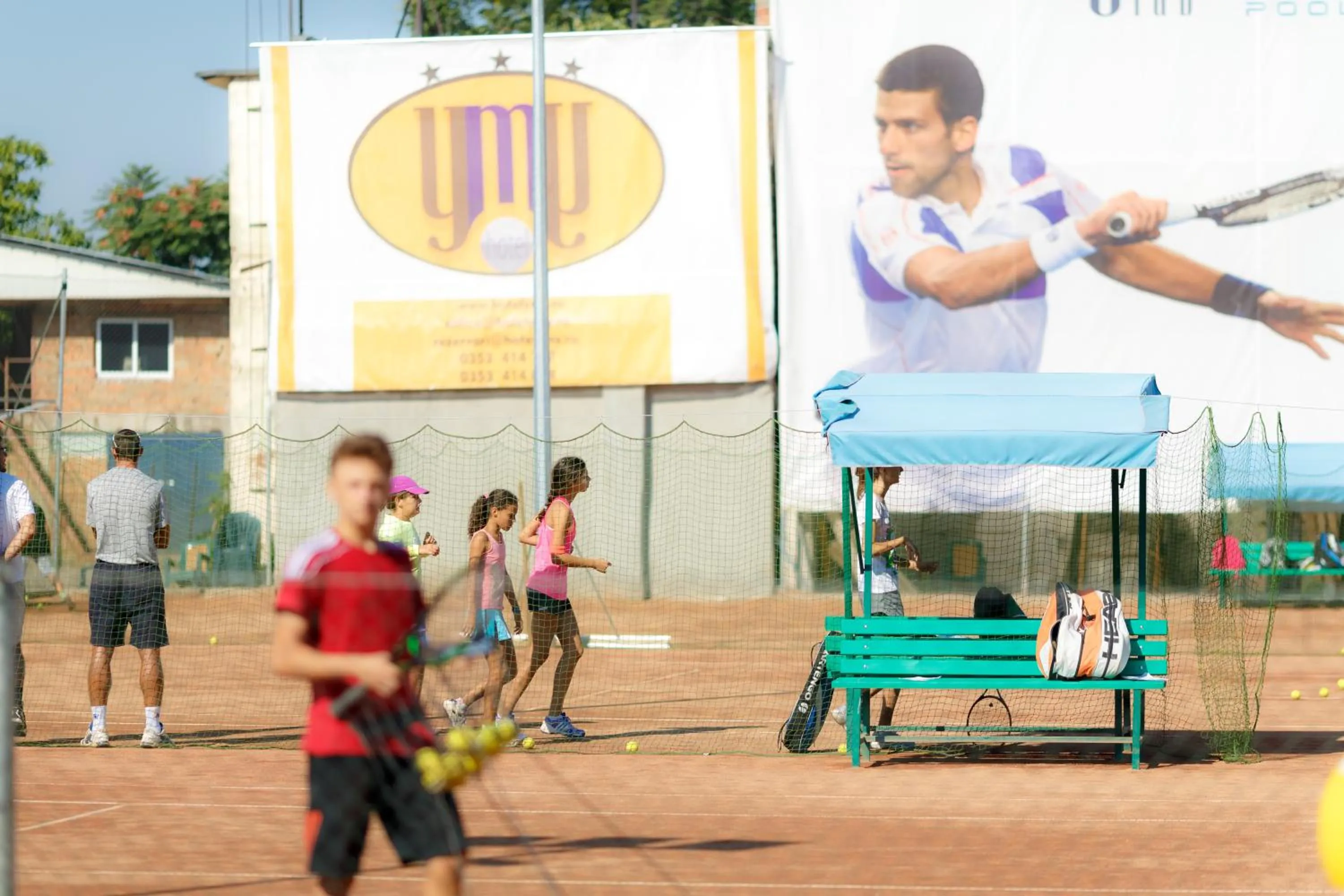 Tennis court in YMY HOTELS Târgu Jiu