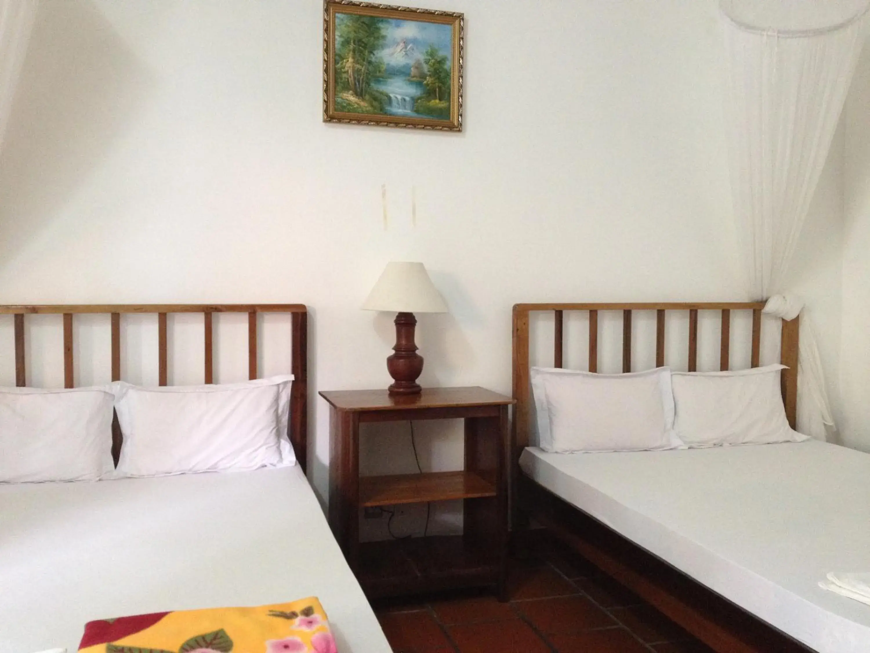 Decorative detail, Bed in Hiep Hoa Resort Decorative detail, Bed in Hiep Hoa Resort