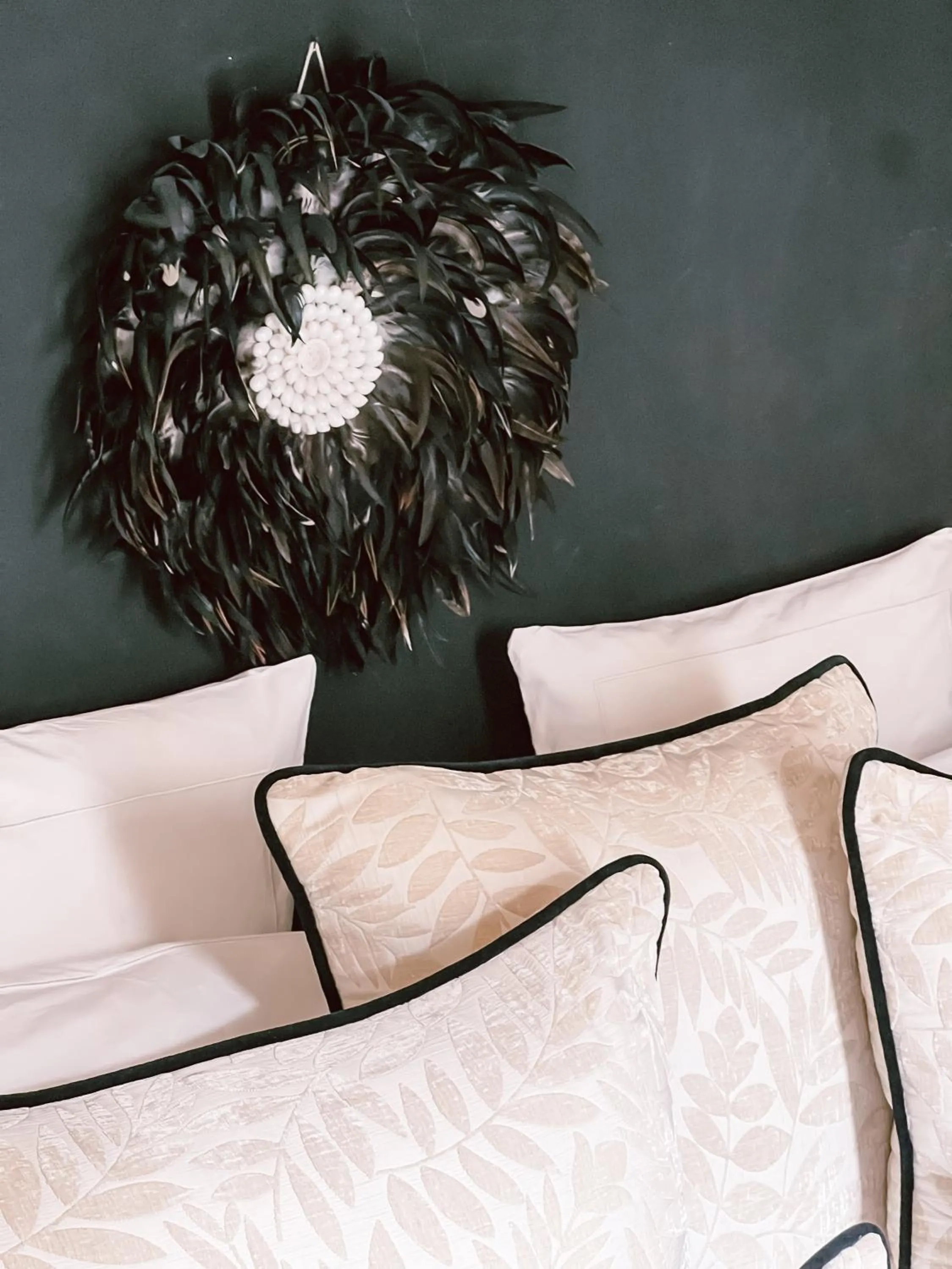 Decorative detail, Bed in Riad K