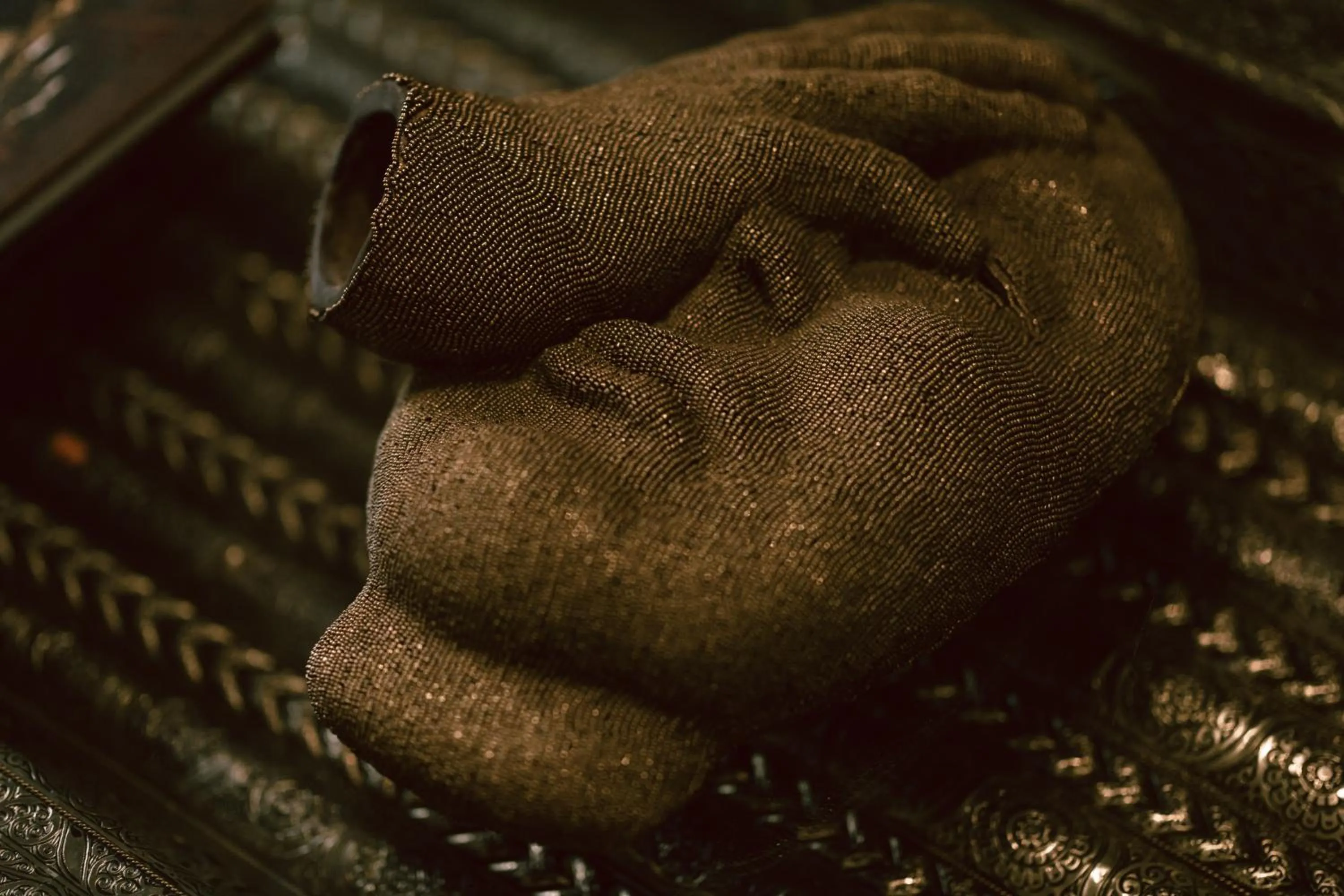 Decorative detail in Riad K