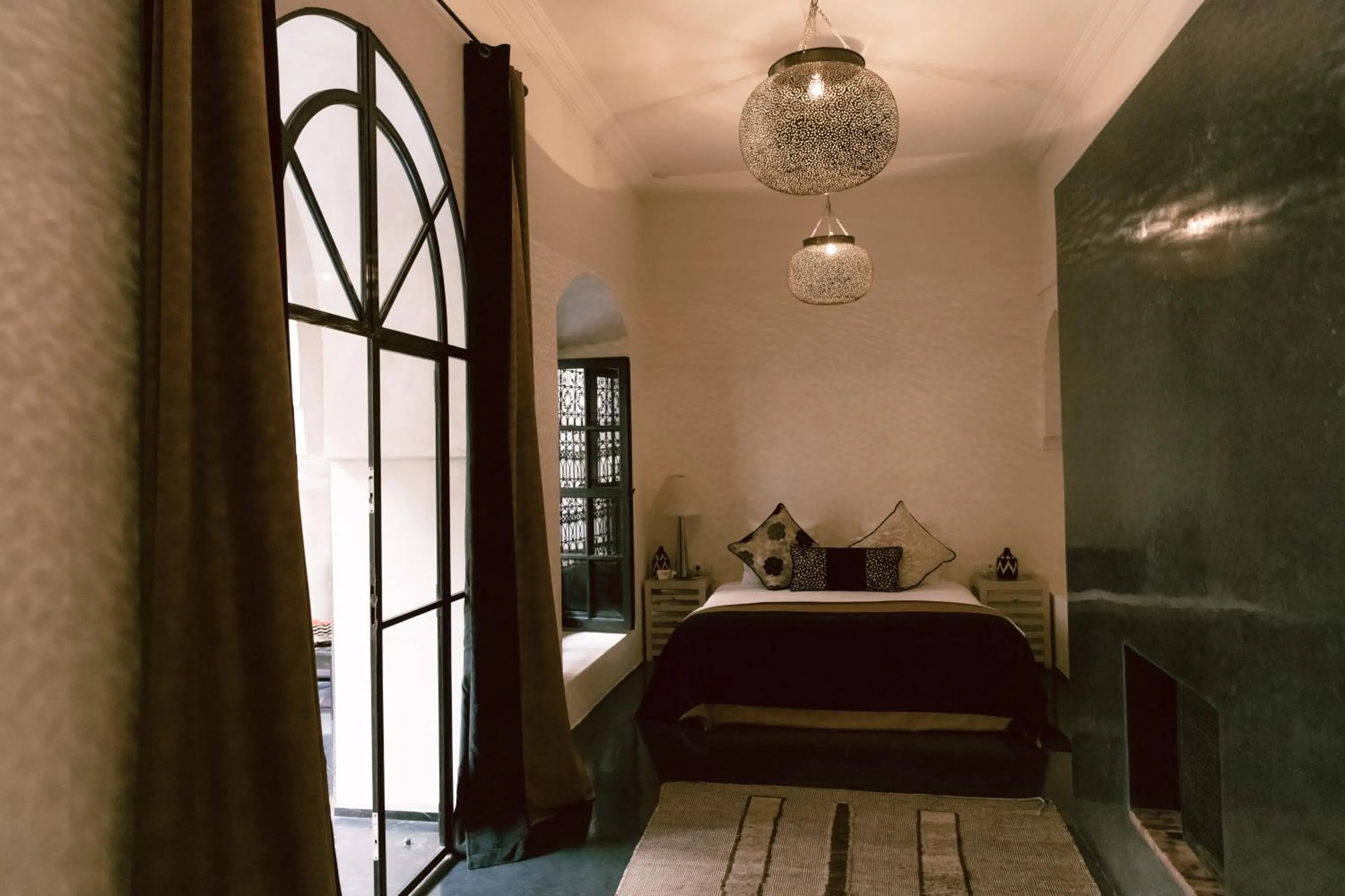 Bedroom, Bed in Riad K