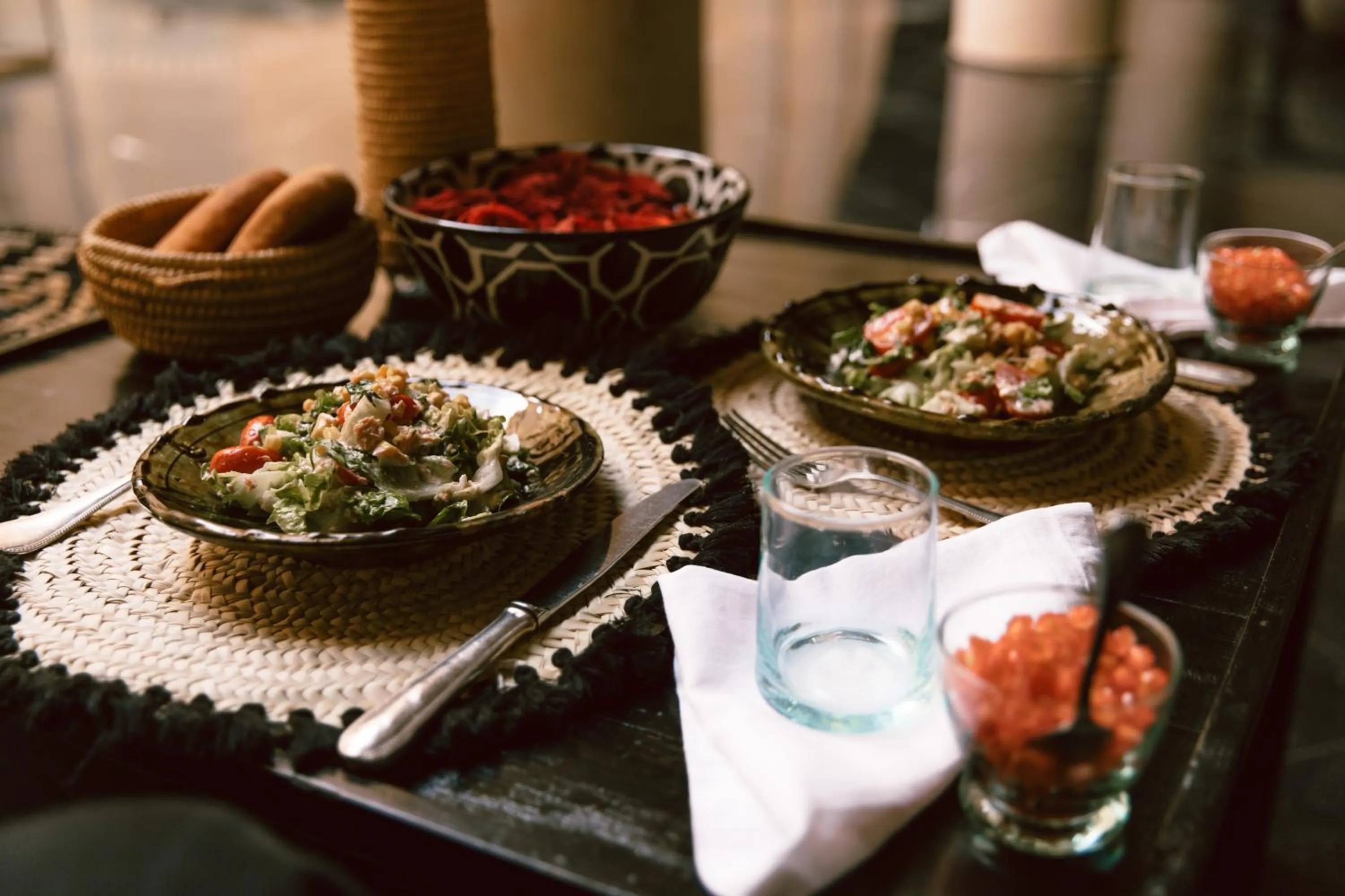 Food and drinks in Riad K