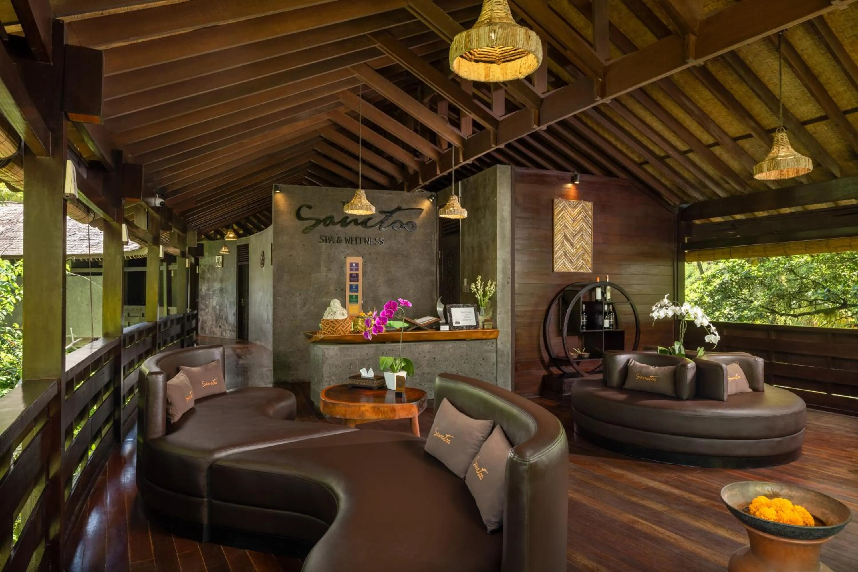 Spa and wellness centre/facilities in Sanctoo Suites & Villas