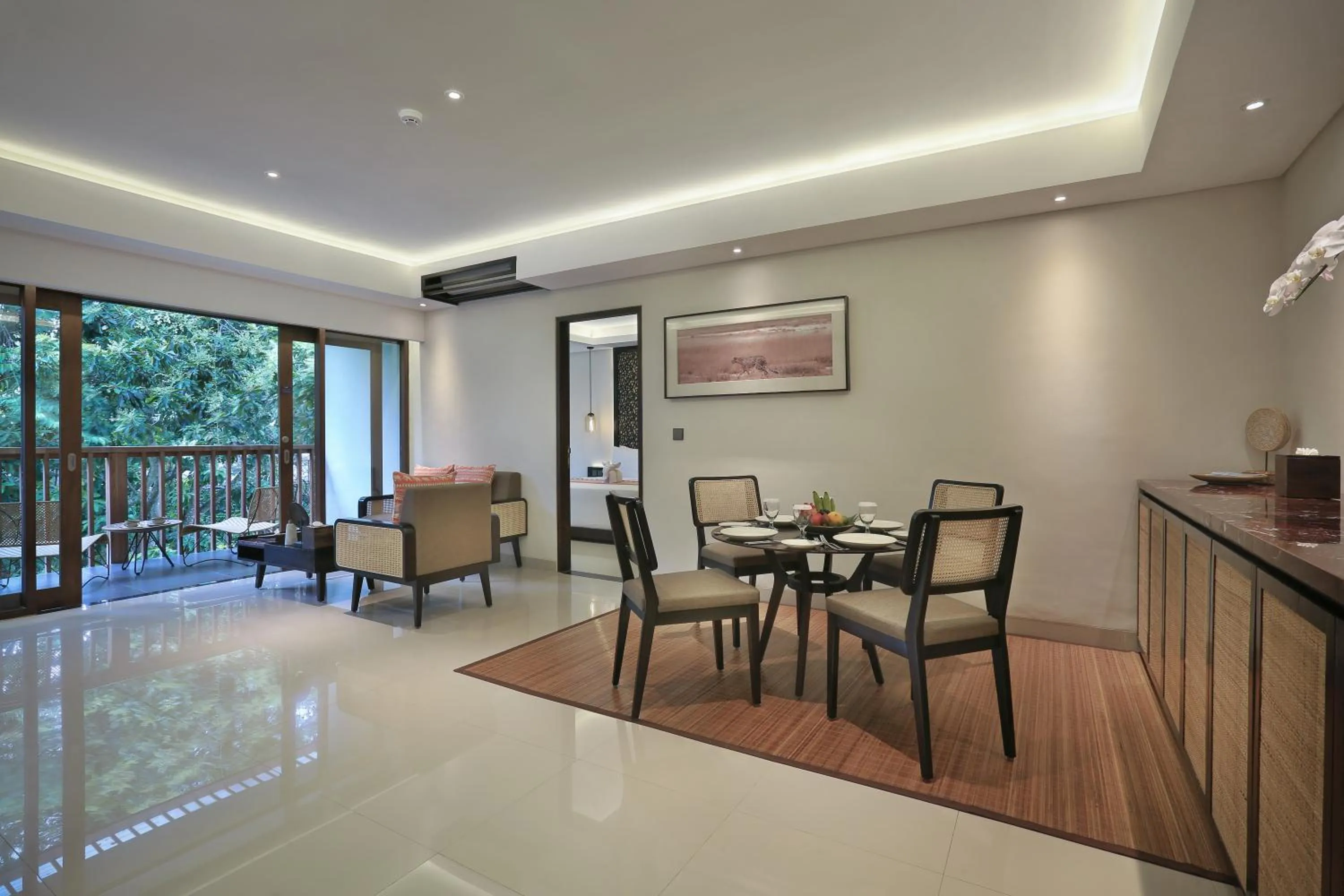 Living room in Sanctoo Suites & Villas