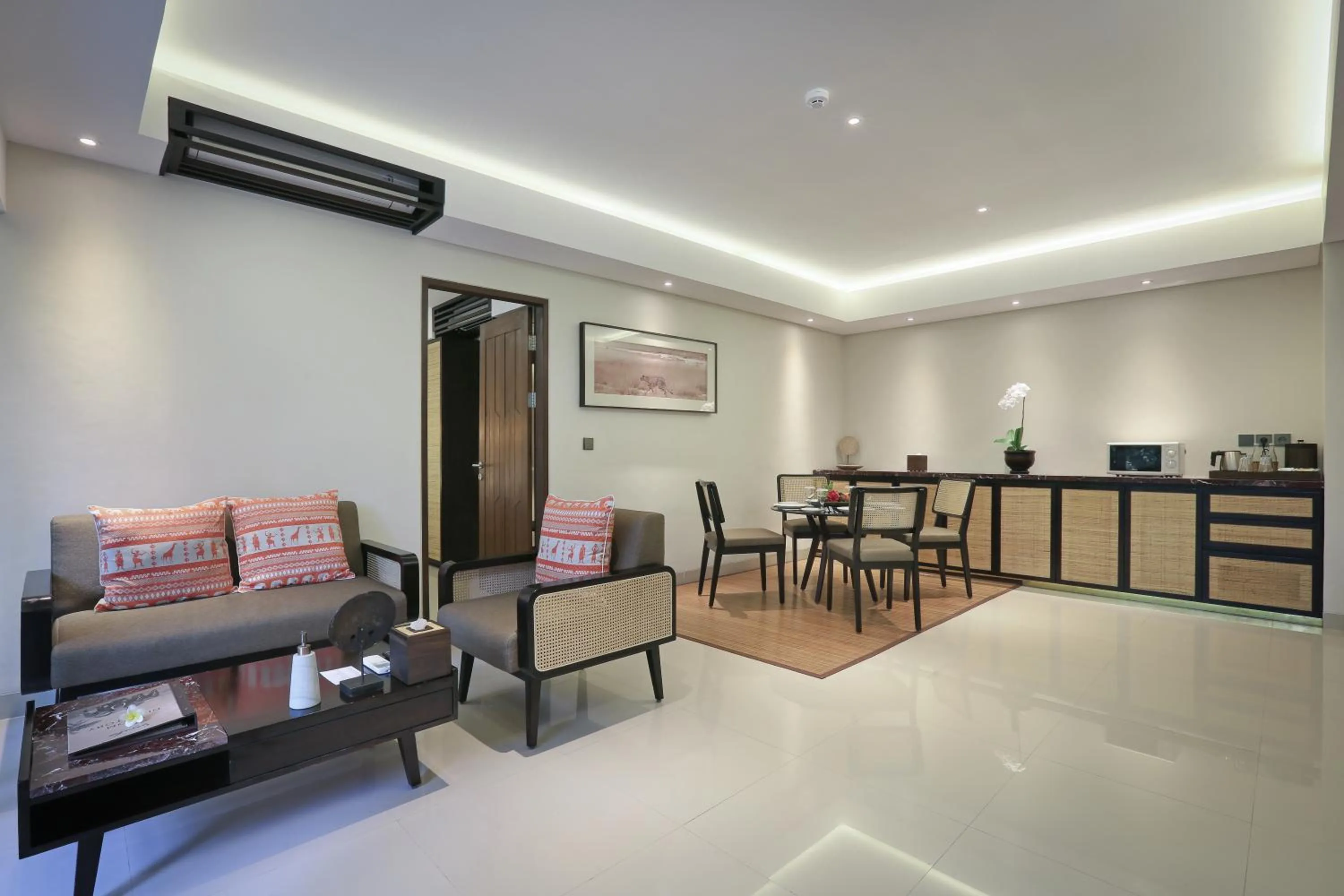 Living room in Sanctoo Suites & Villas