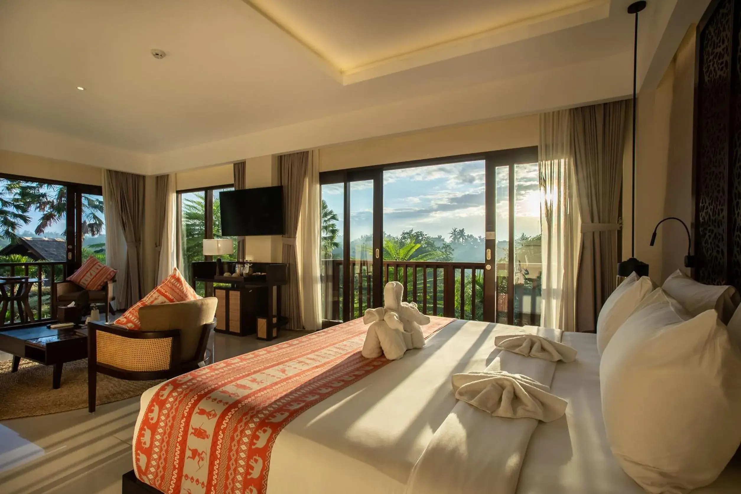 View (from property/room), Bed in Sanctoo Suites & Villas View (from property/room), Bed in Sanctoo Suites & Villas