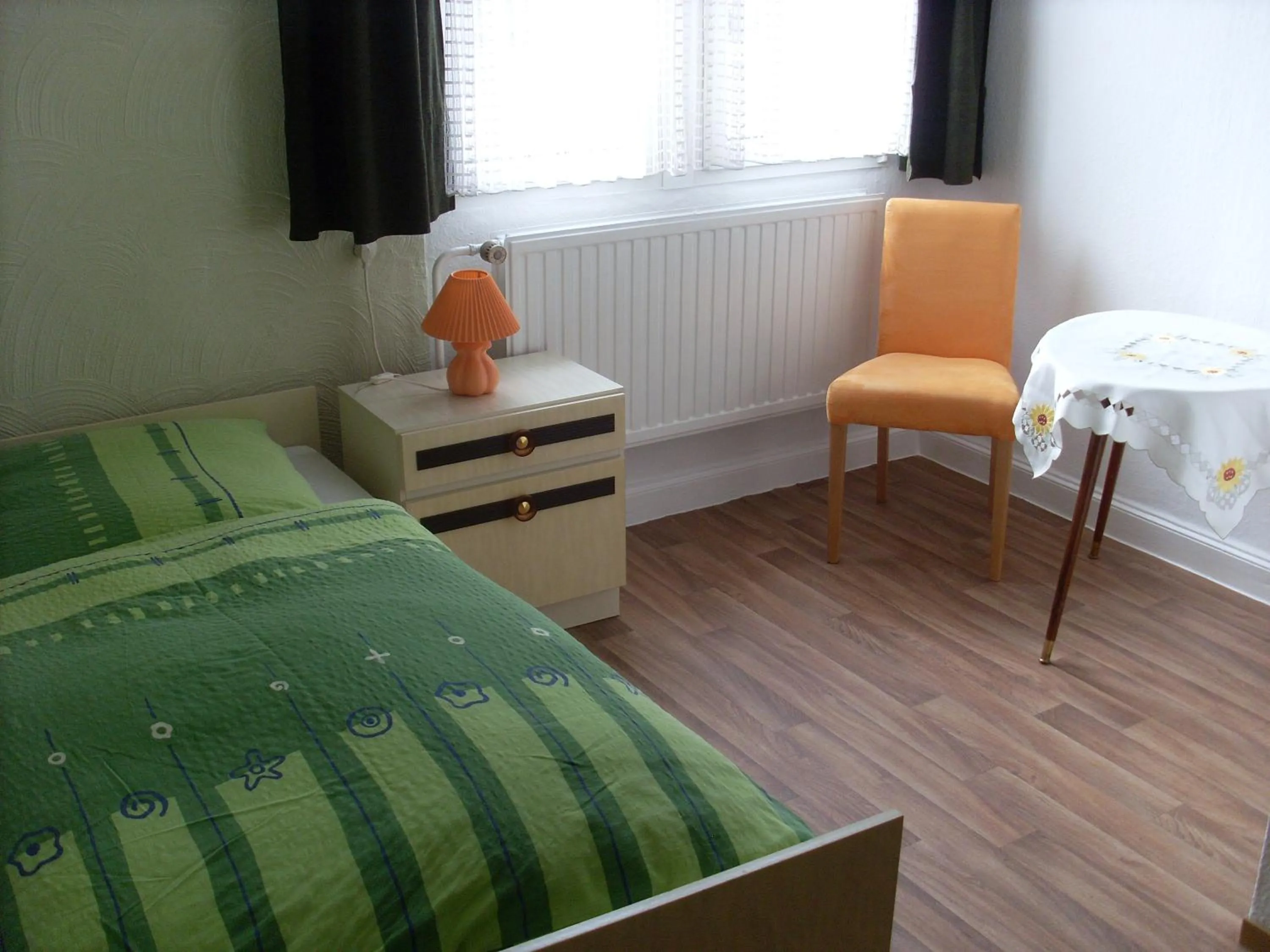 Photo of the whole room, Bed in Gästehaus Viktoria
