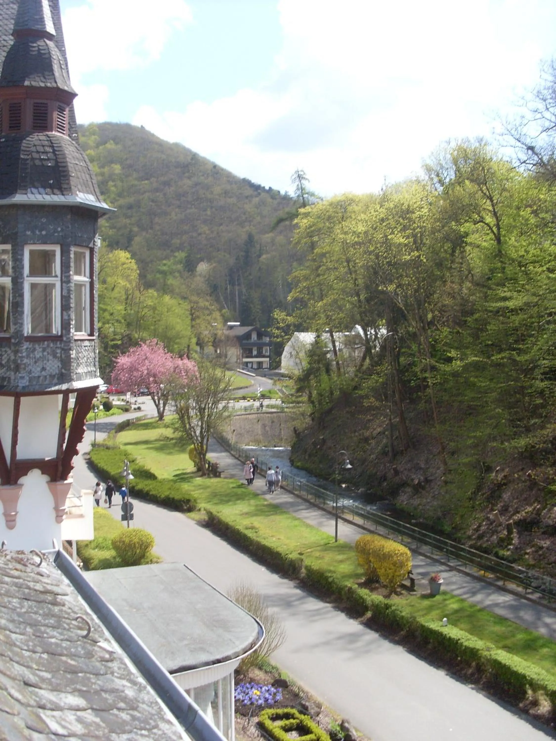 Landmark view in Gästehaus Viktoria