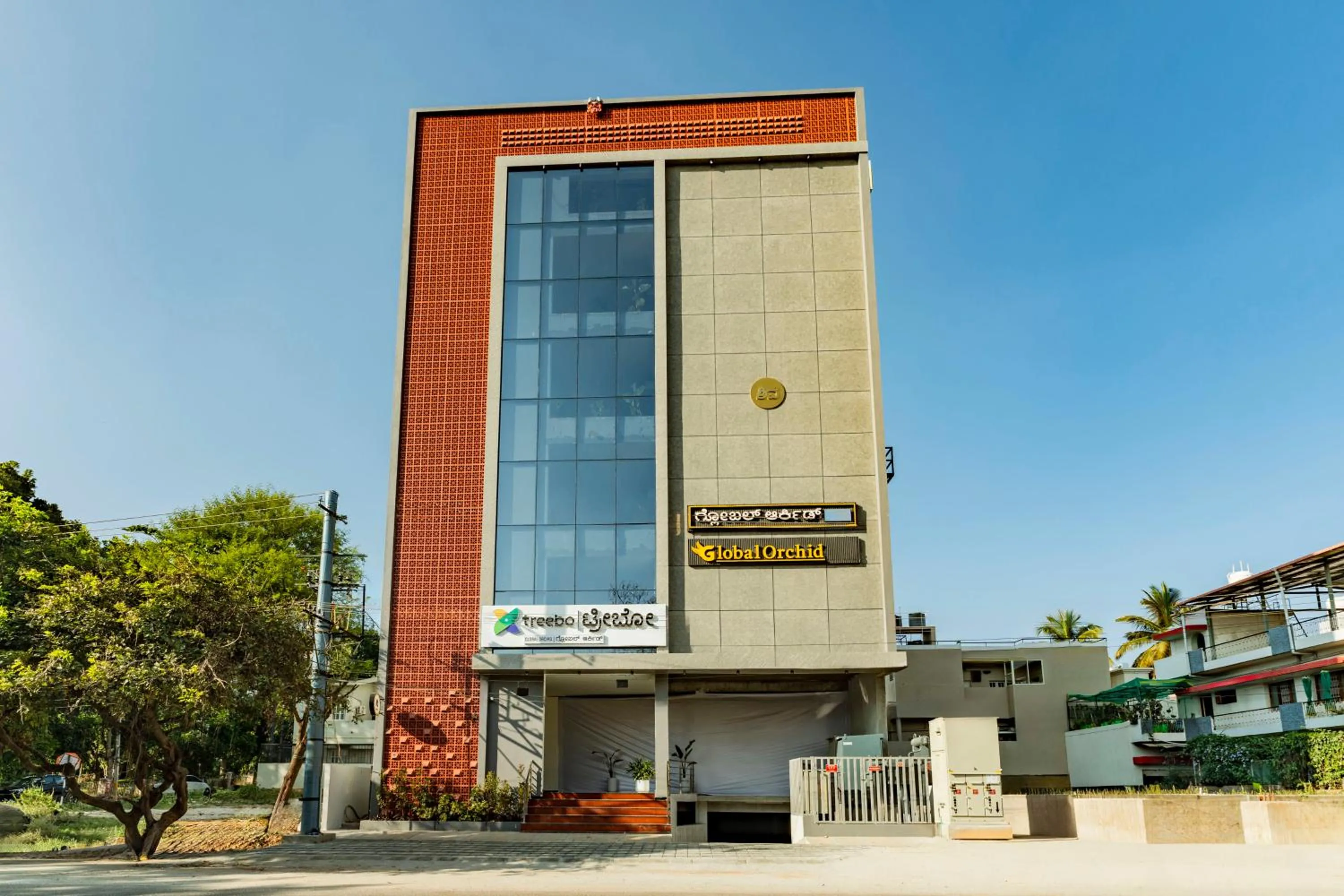 Property building in Treebo Global Orchid
