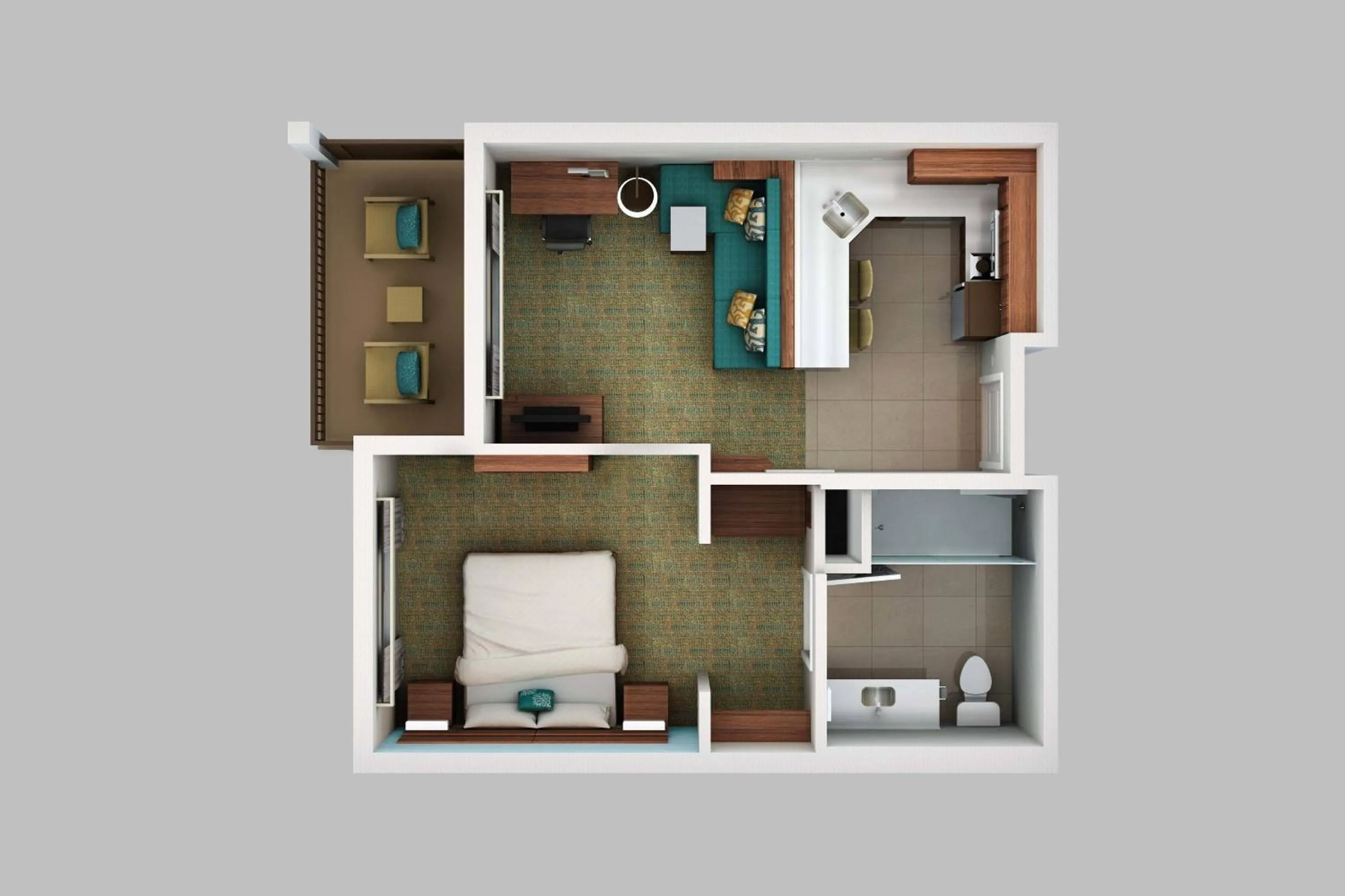 Bedroom in Residence Inn by Marriott Maui Wailea