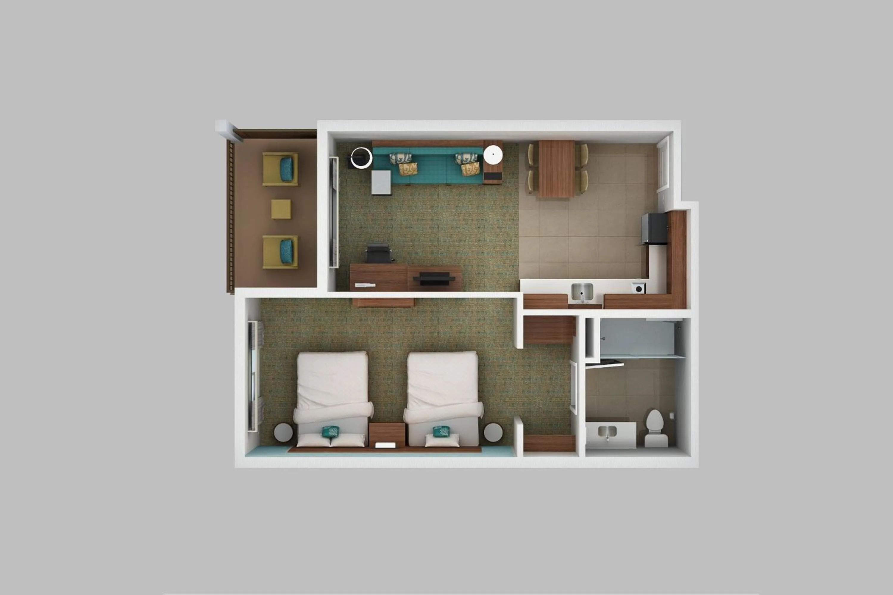 Bedroom in Residence Inn by Marriott Maui Wailea