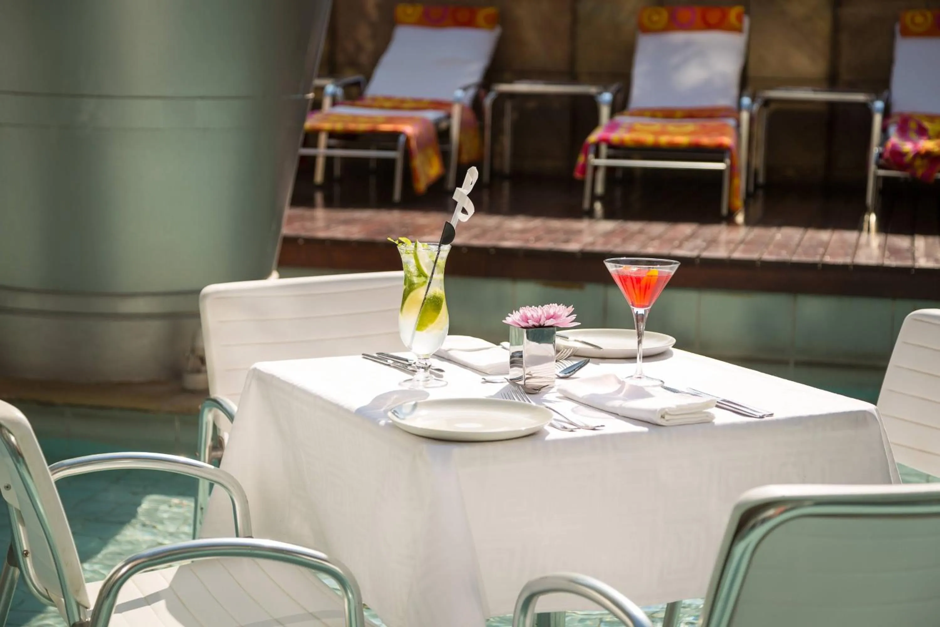 Swimming pool in African Pride Melrose Arch, Autograph Collection