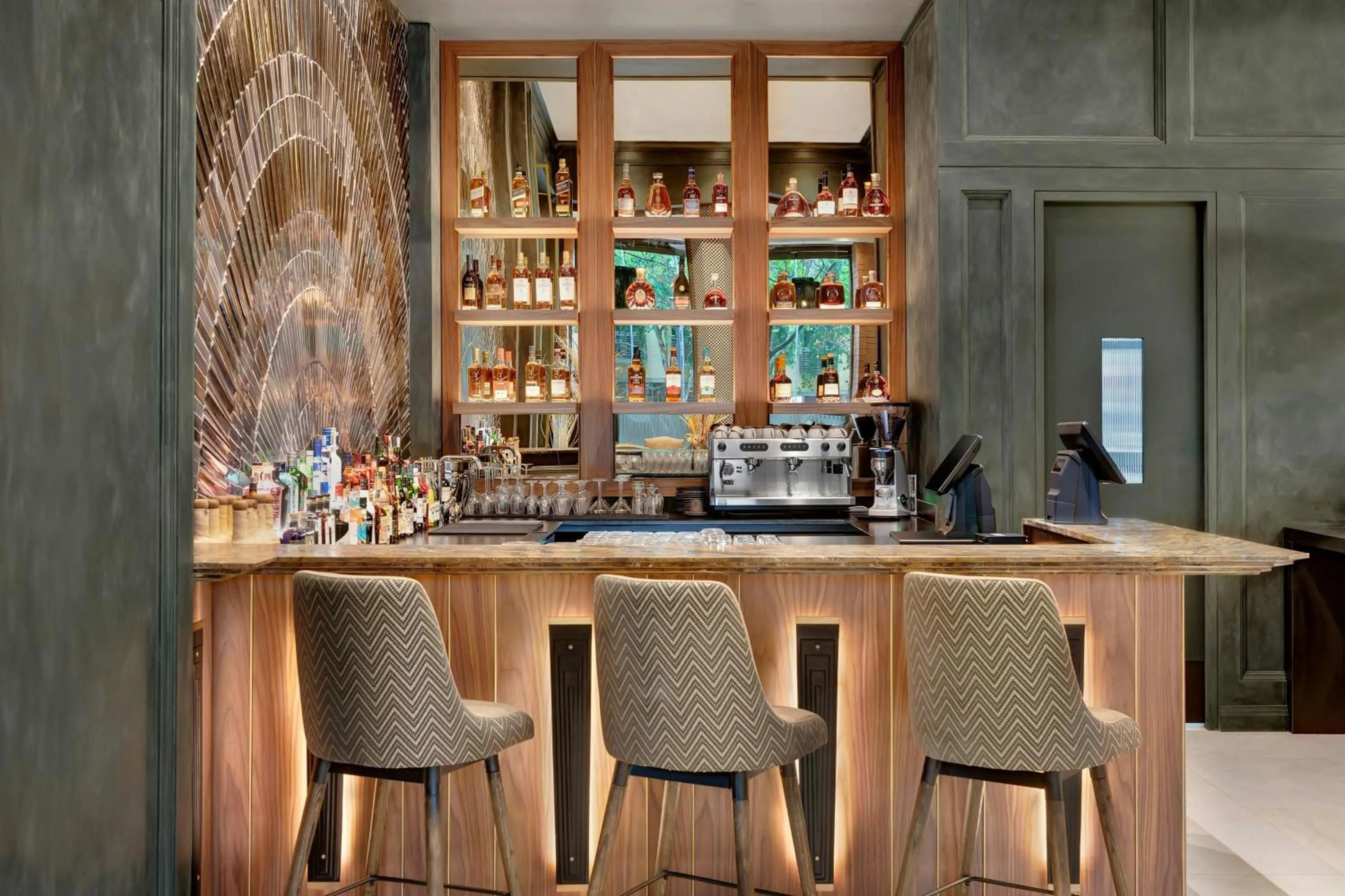 Lounge or bar in African Pride Melrose Arch, Autograph Collection