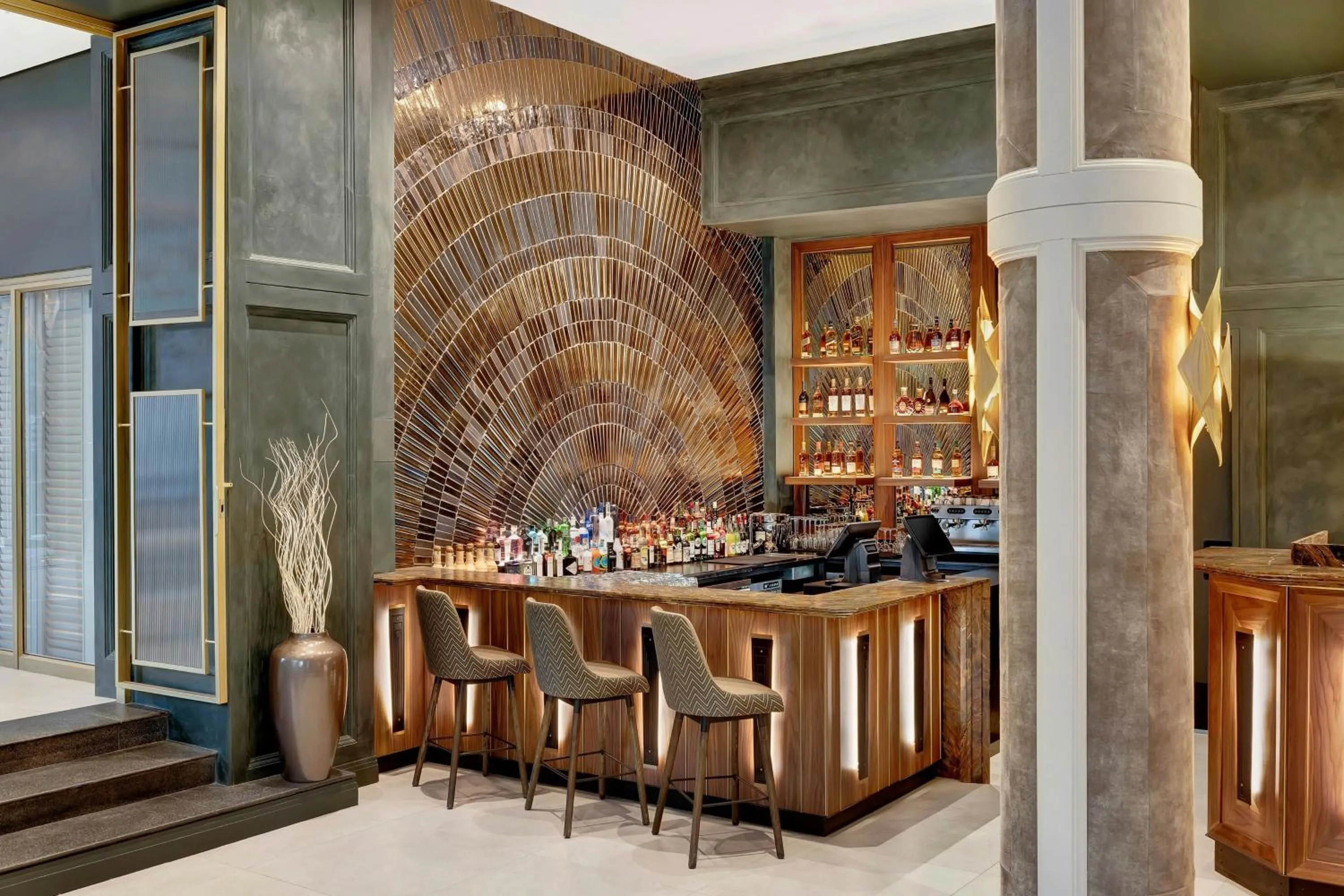 Lounge or bar in African Pride Melrose Arch, Autograph Collection