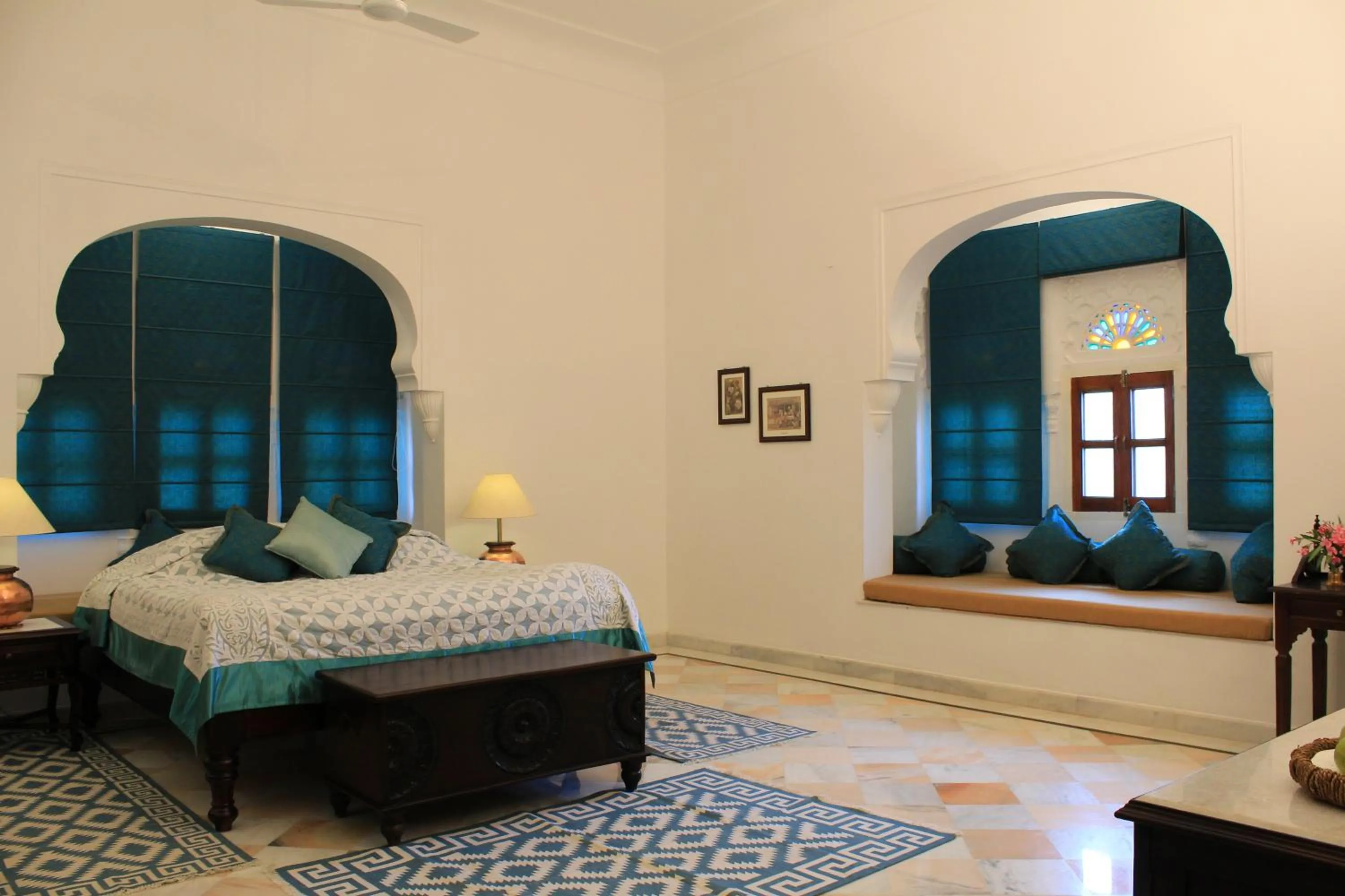 Photo of the whole room, Bed in Dev Shree Deogarh