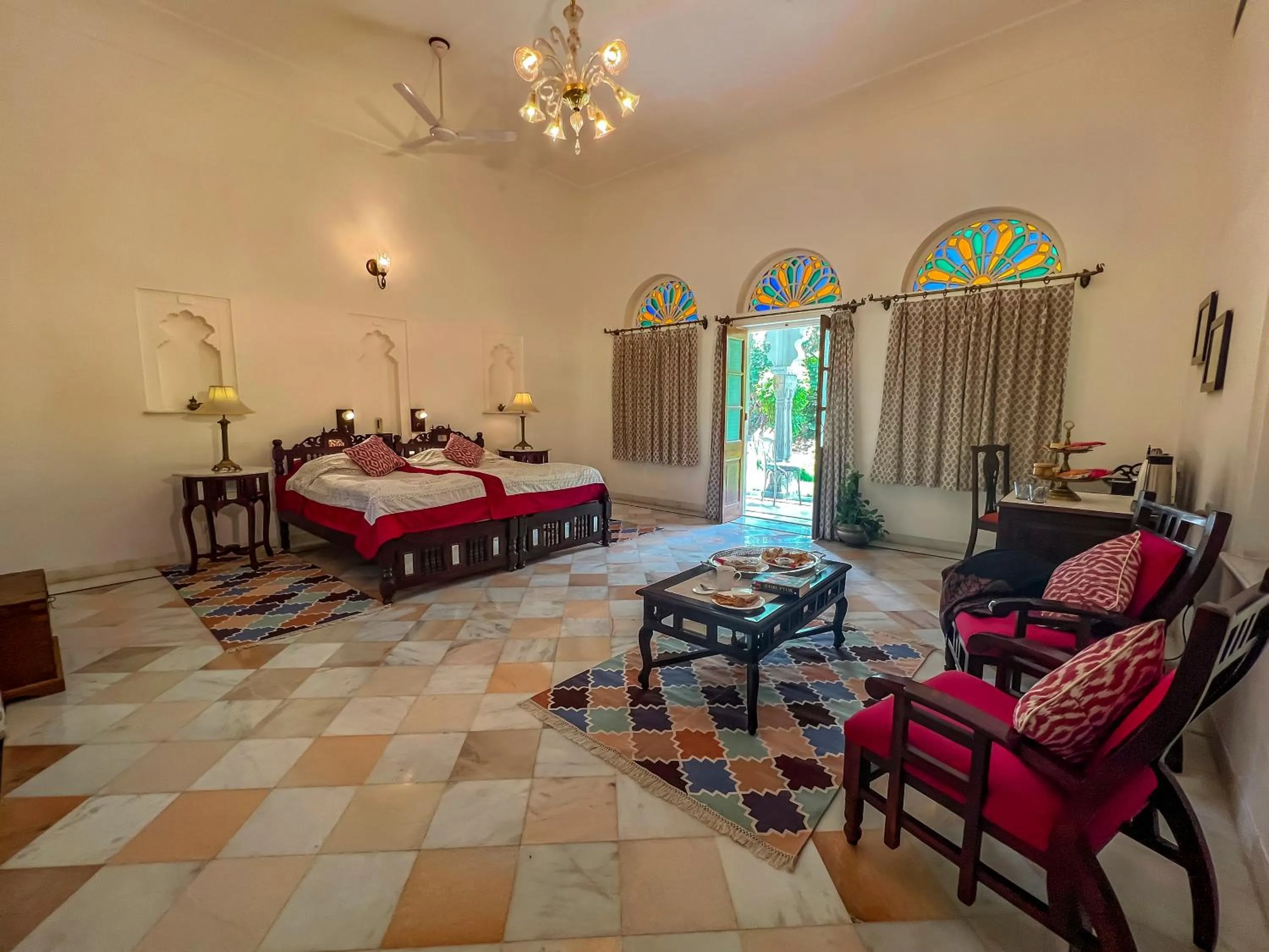 Bedroom, Bed in Dev Shree Deogarh