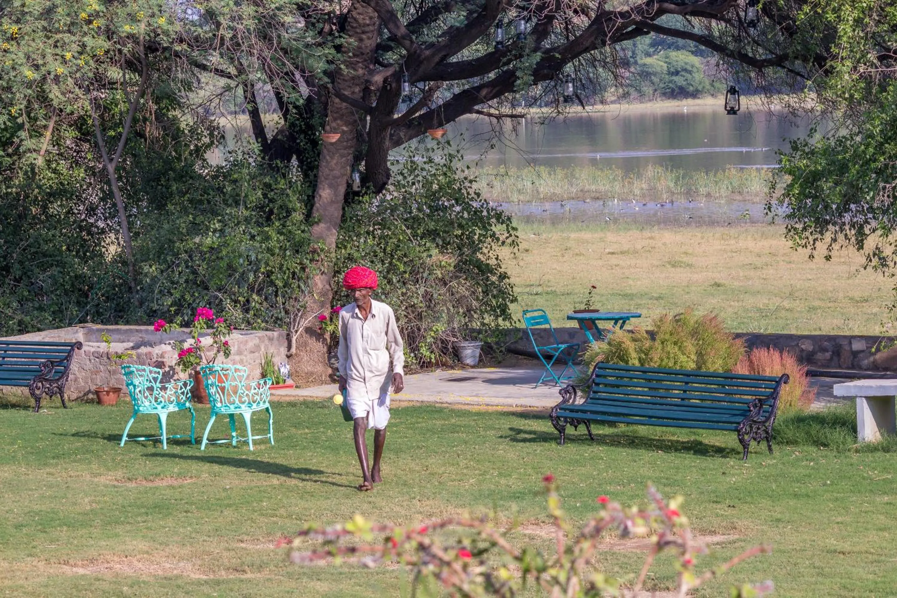 Lake view in Dev Shree Deogarh