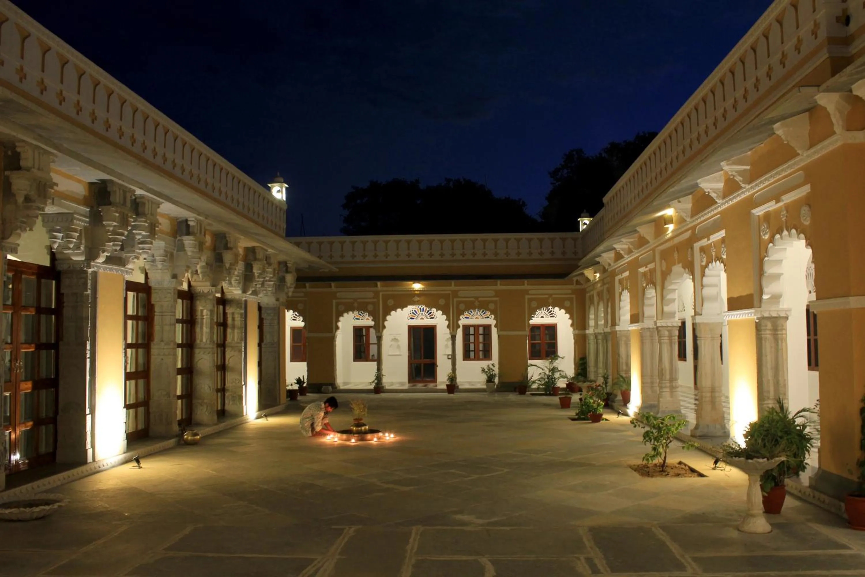 Night in Dev Shree Deogarh