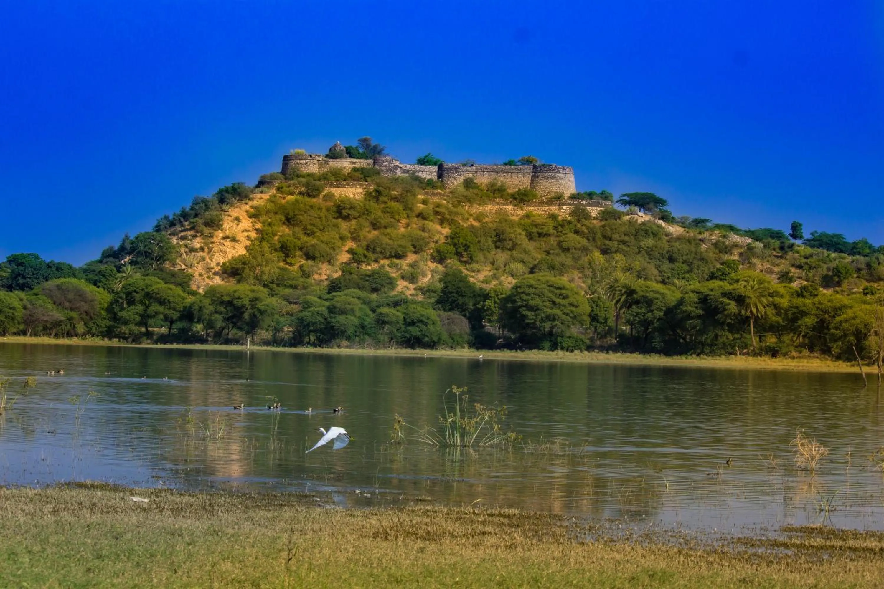 Lake view in Dev Shree Deogarh